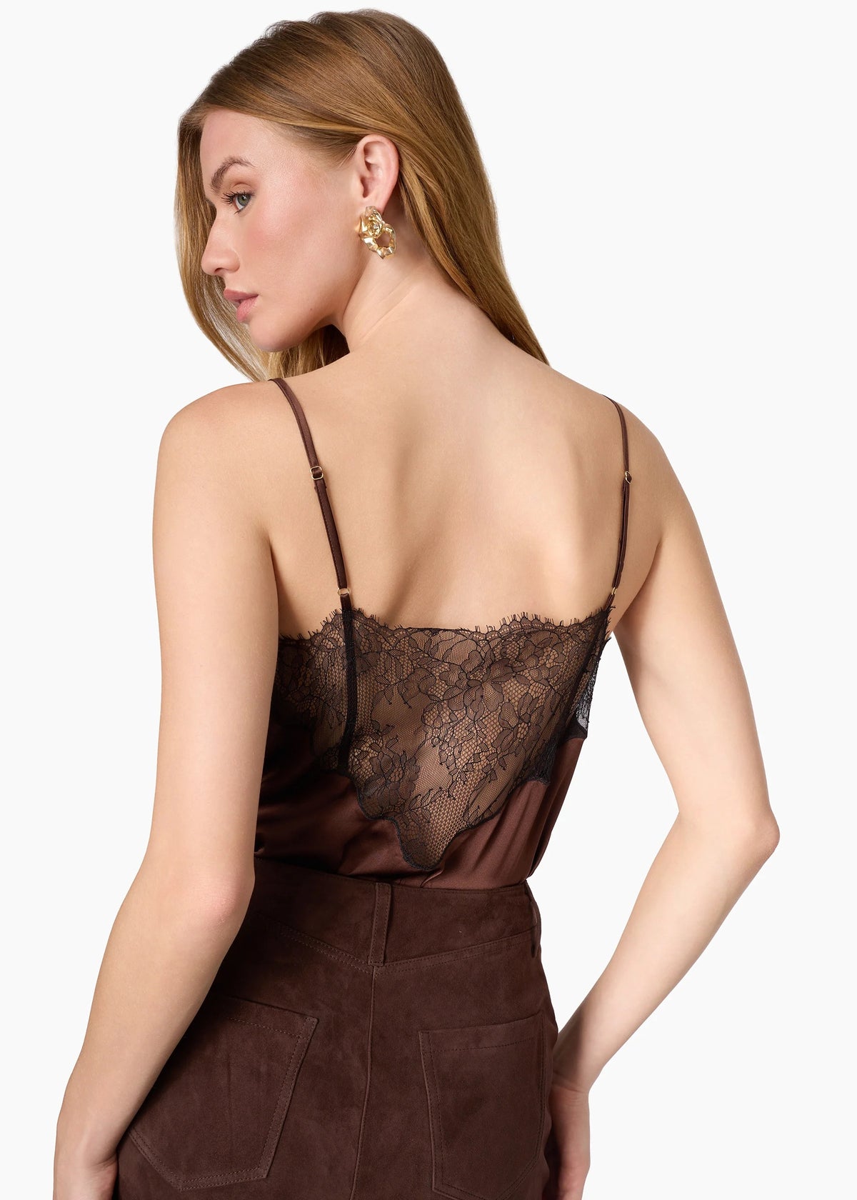 CAMI NYC - Women - Umber Daisy Silk Camisole