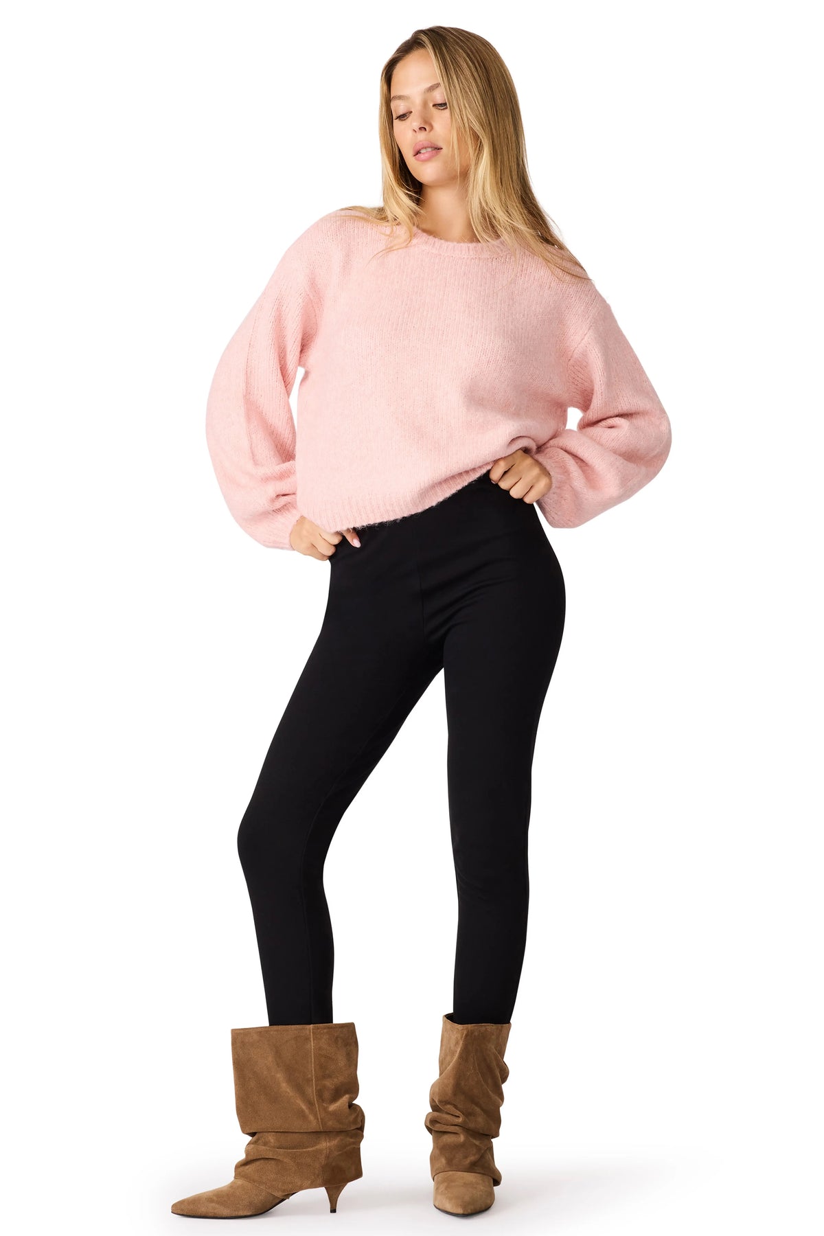 Steve Madden - Women - Silver Pink Carmen Sweater