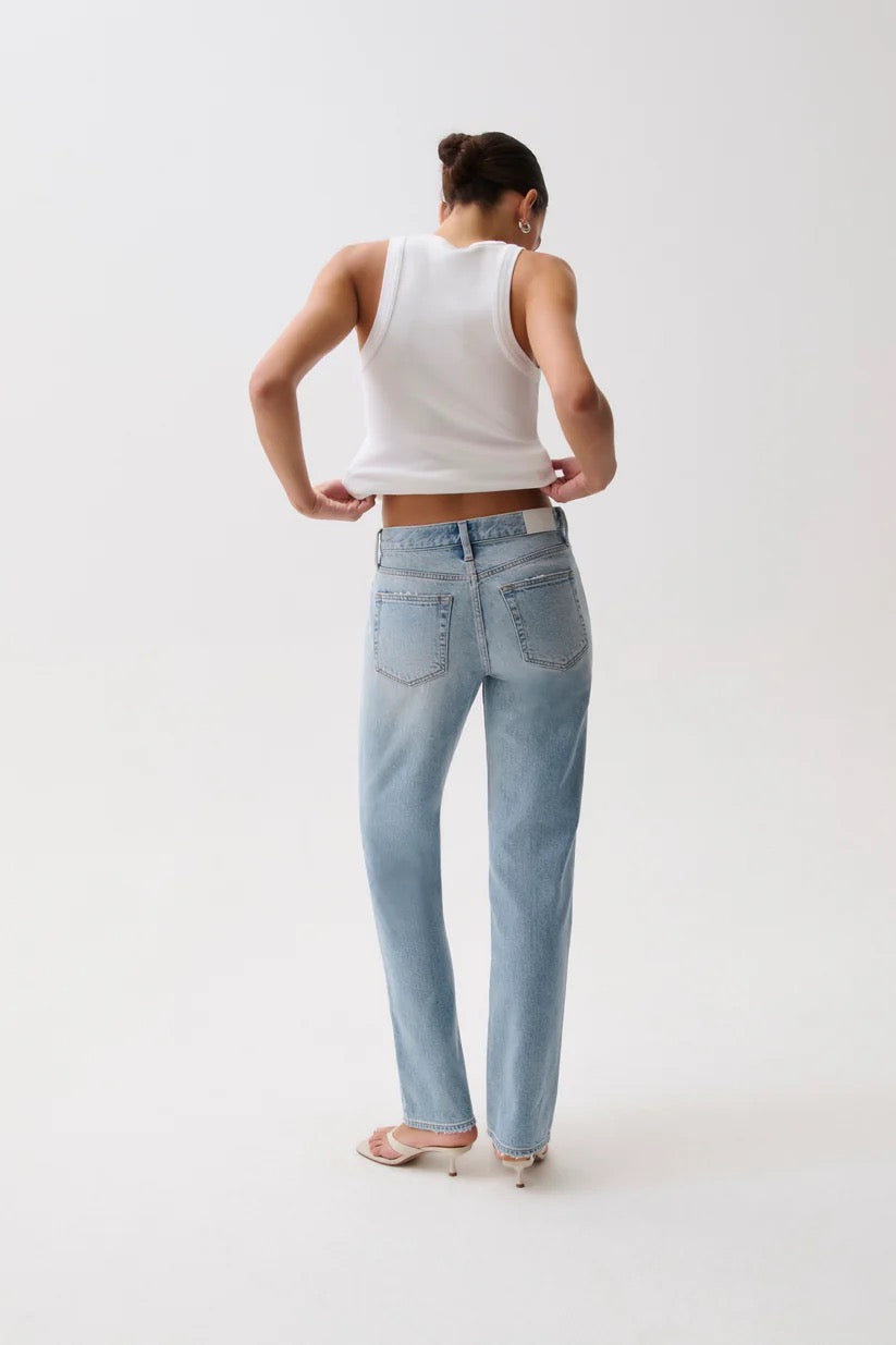 Pistola - Women - Road Trip Issa Mid Rise Relaxed Straight Leg Jean