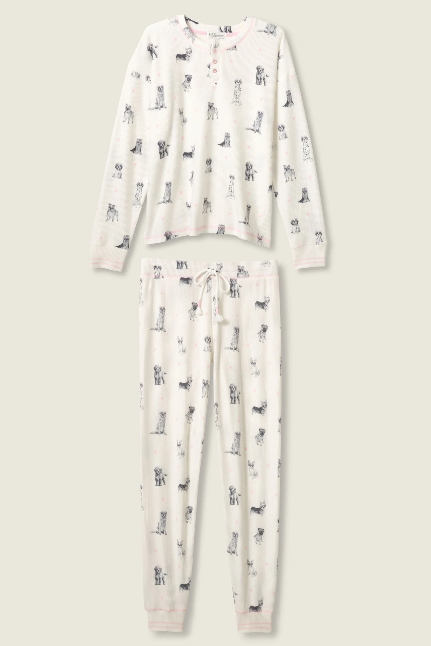 P.J. Salvage - Women -My Dog Is My Valentine PJ Set