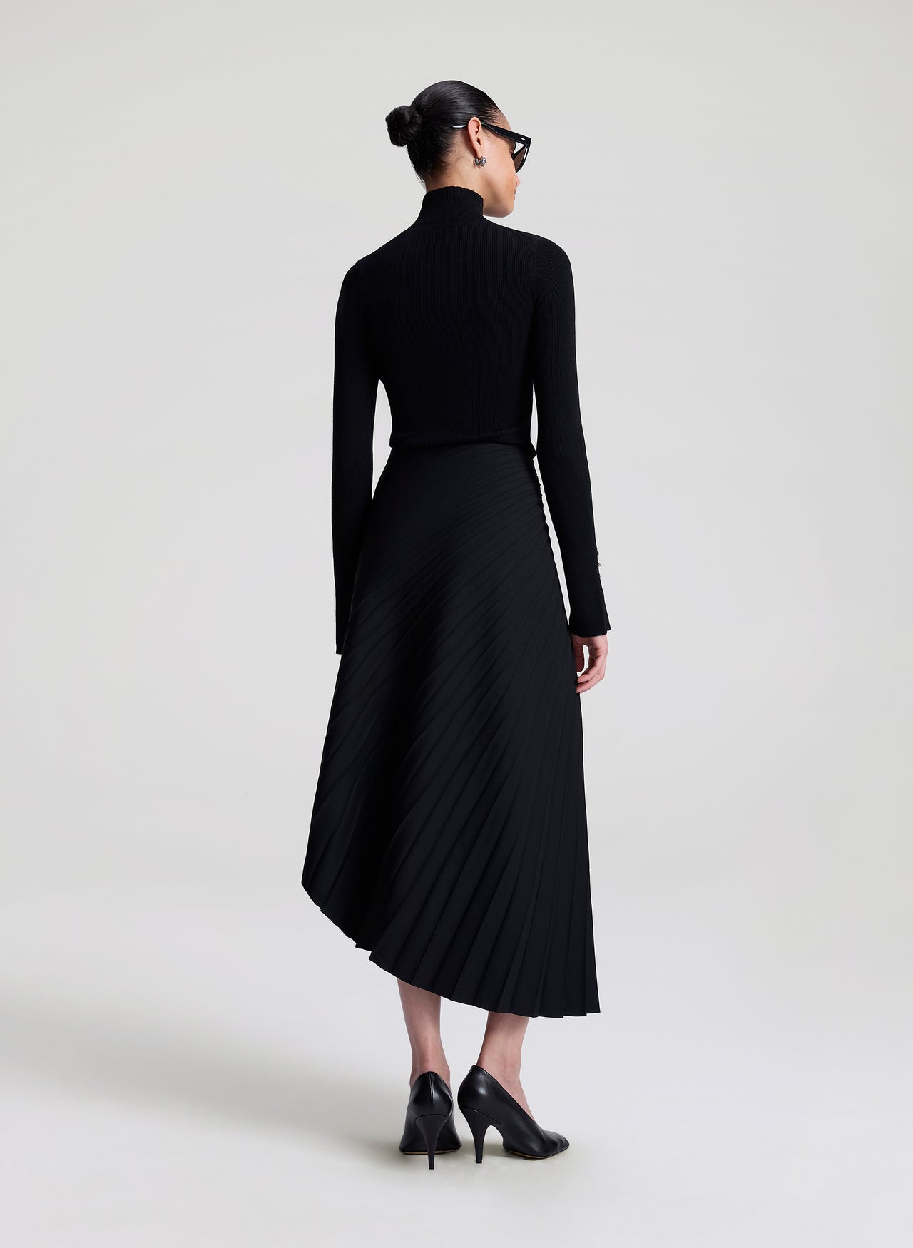 A.L.C. - Women - Black Jett Knit Merino Turtleneck Top