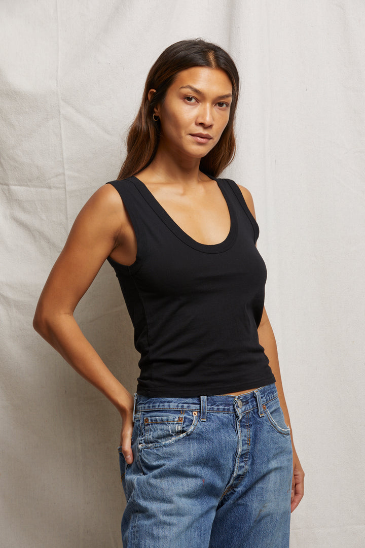 Perfect White Tee - Women - Khara U-Neck Tank