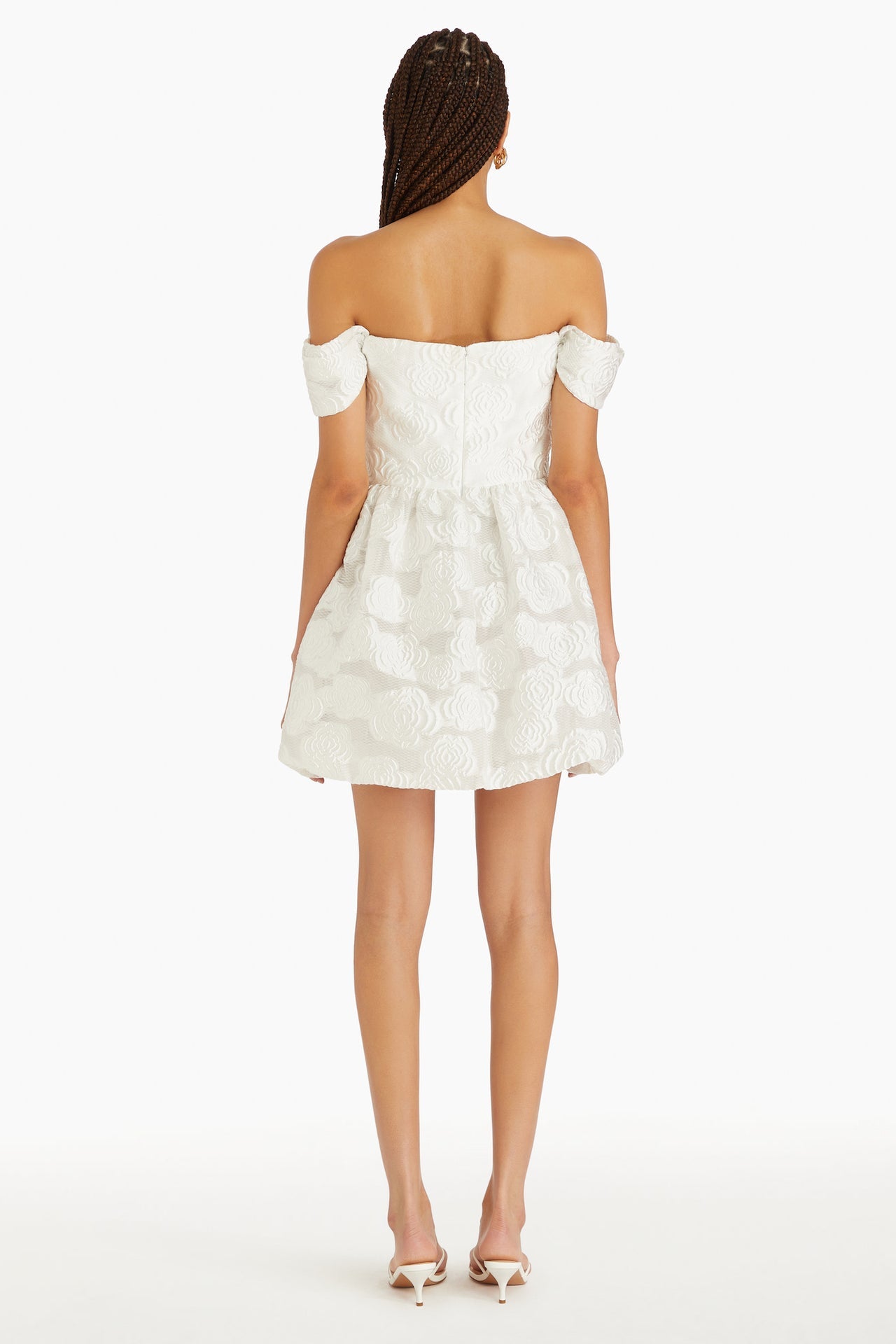 Amanda Uprichard - Women - White Jacquard Valentina Dress