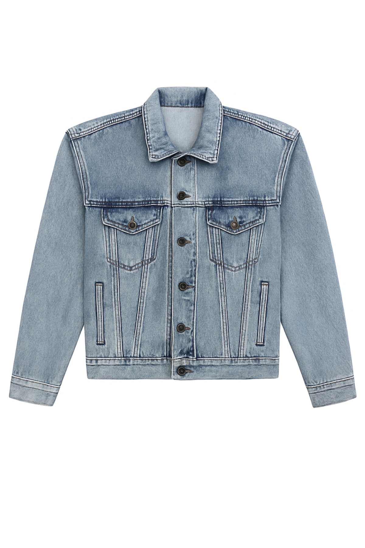 KatieJ NYC - Tween - Acid Wash Denim Montauk Jacket