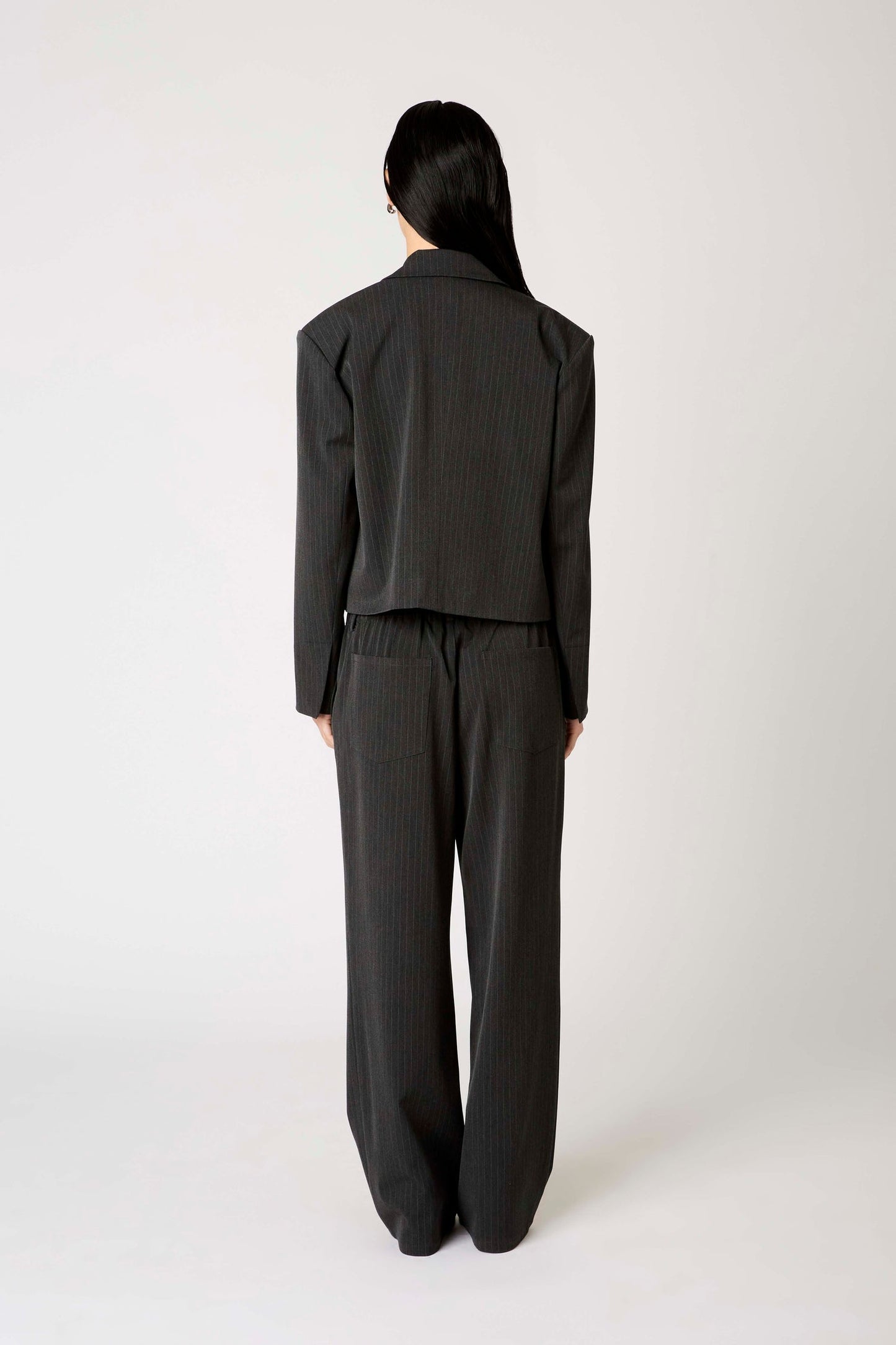 Nia The Brand - Women - Charcoal Nerys Blazer