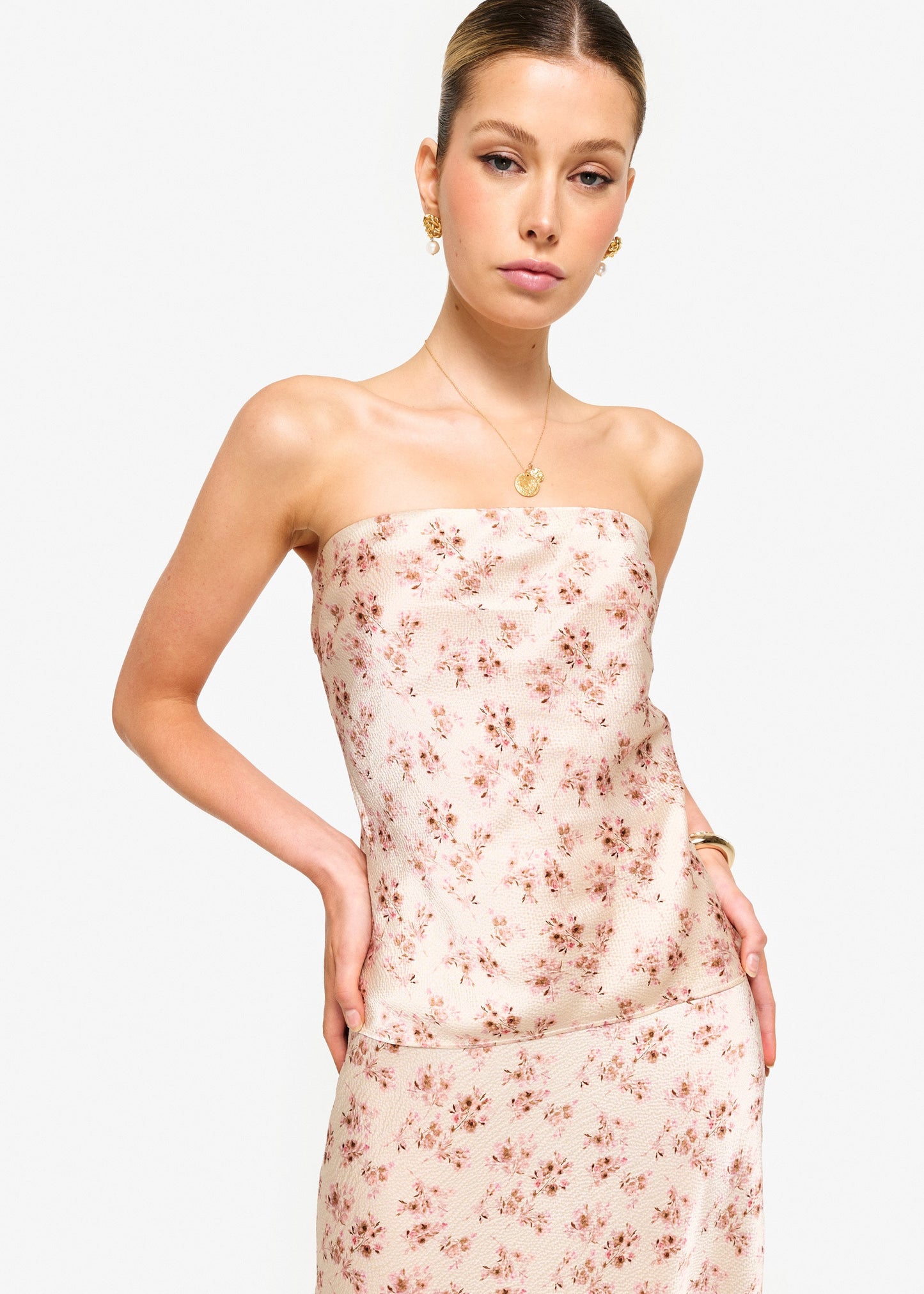 Cami NYC - Women - Dutch Fields Prima Hammered Silk Strapless Cami