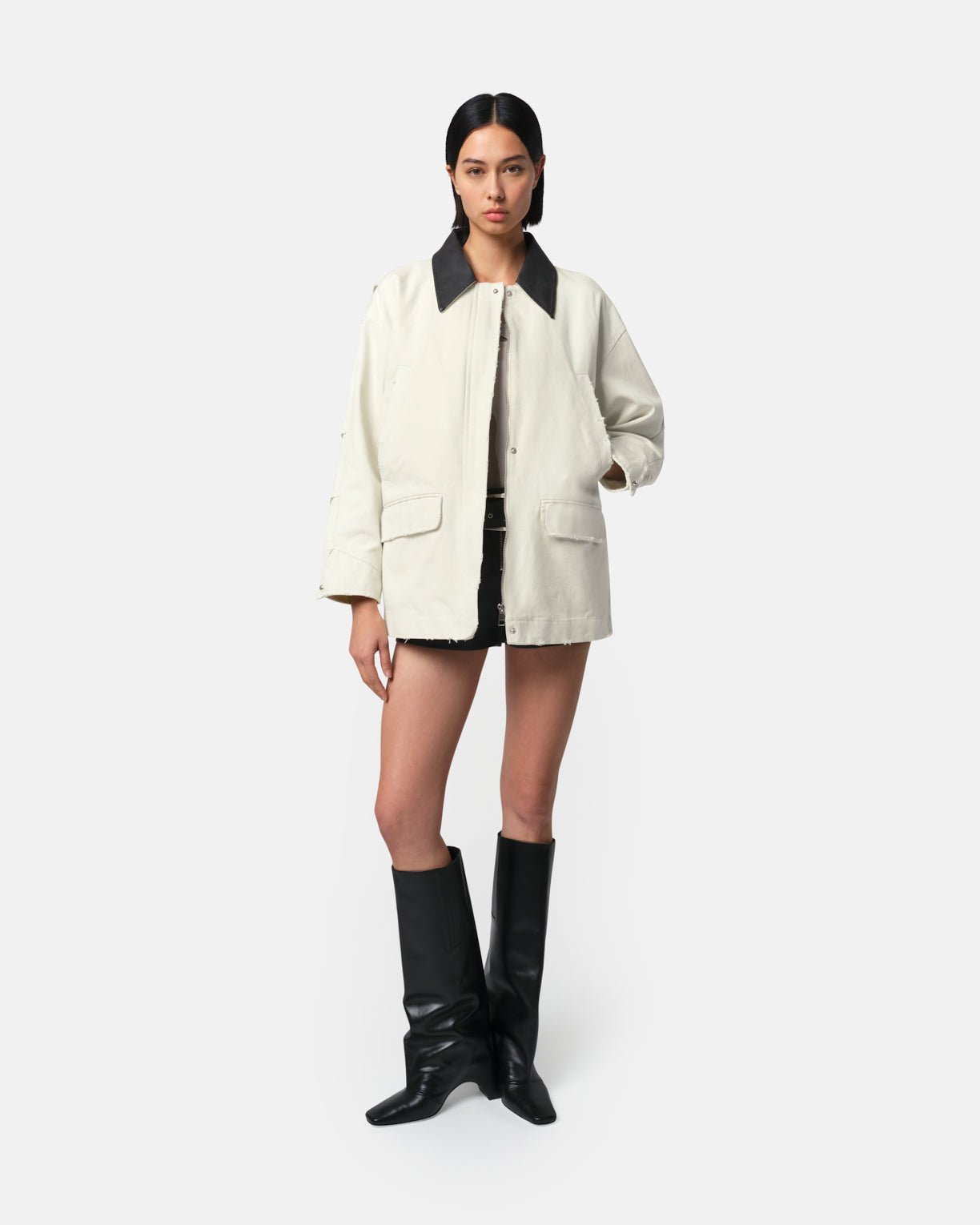 Apparis - Women - Antique White Clive Workwear Jacket