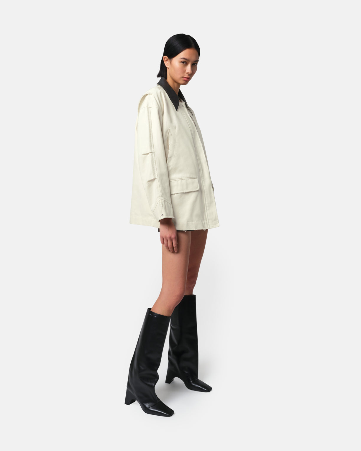 Apparis - Women - Antique White Clive Workwear Jacket