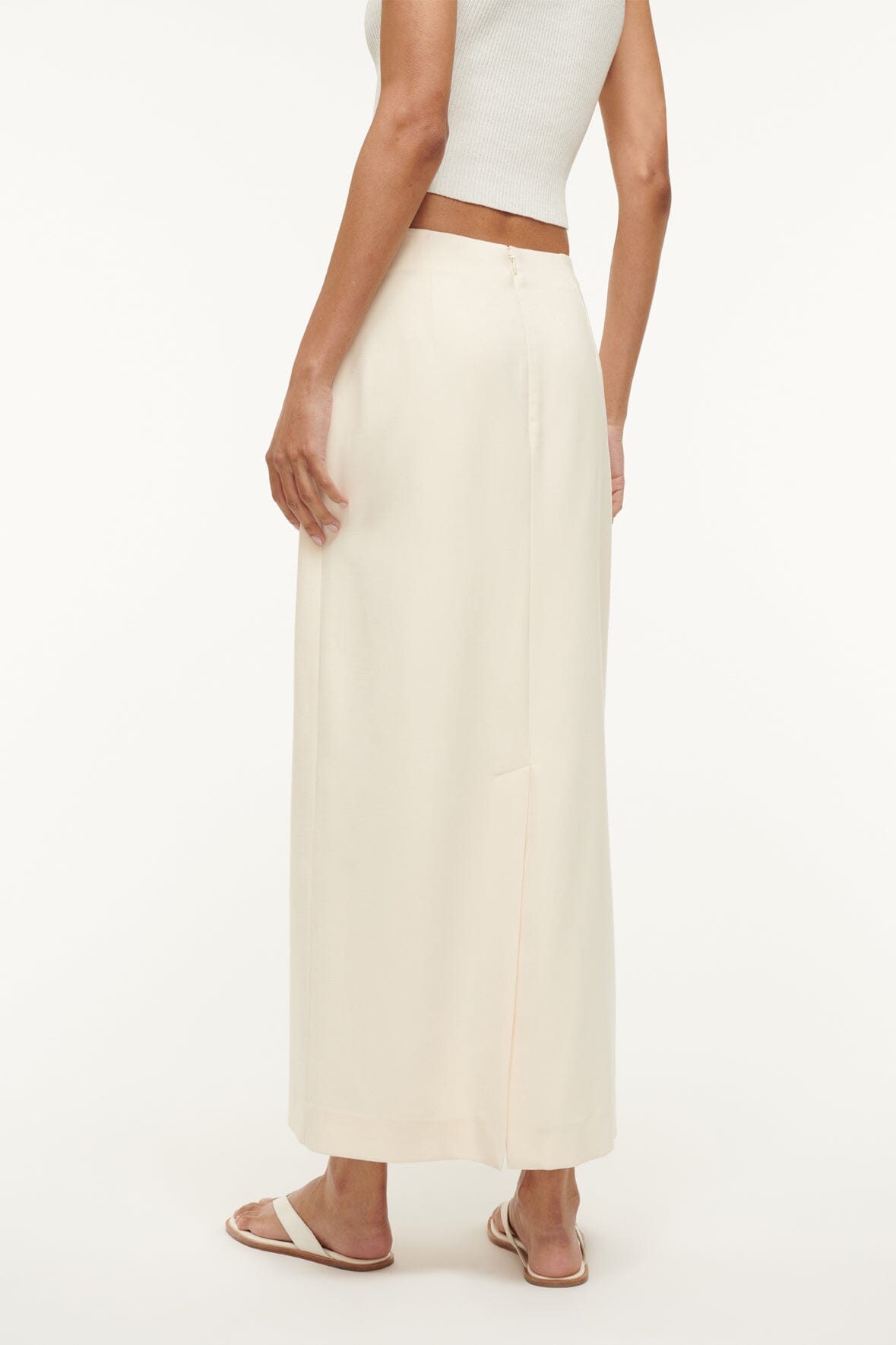 Staud - Women - Ecru Smith Skirt