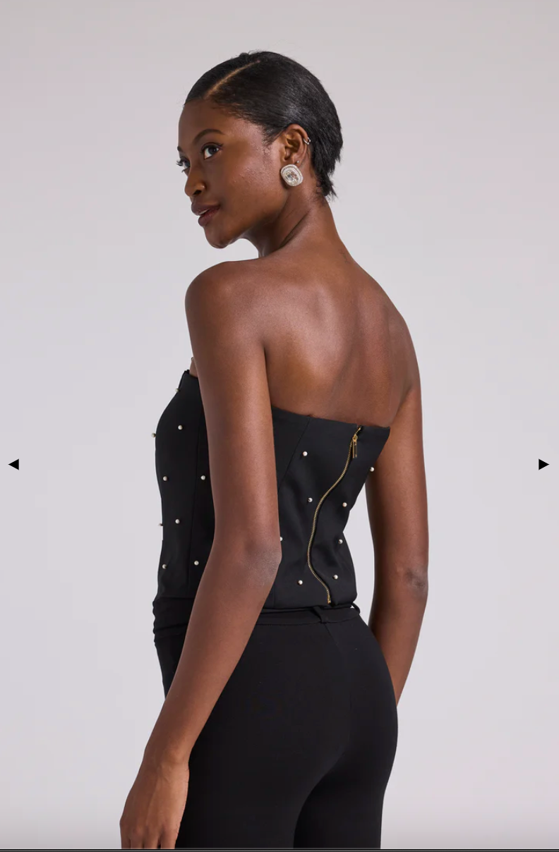 Generation Love - Women - Black Beck Pearl Bustier