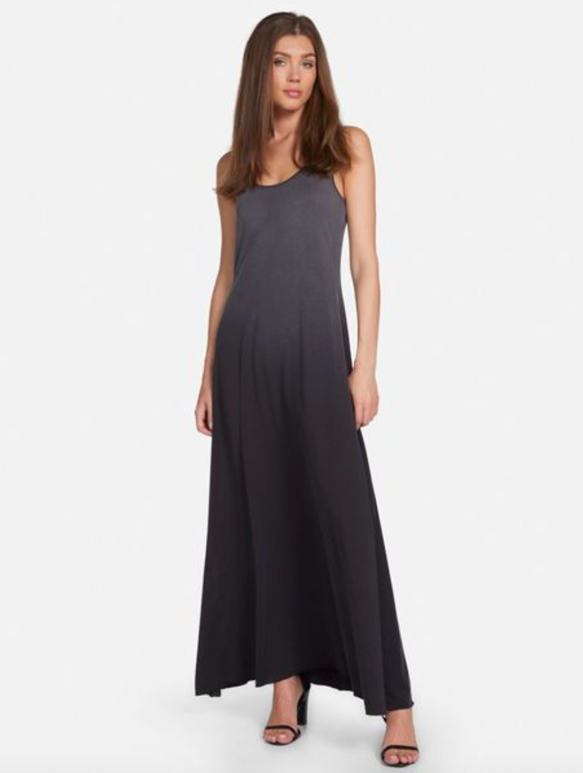 Michael Lauren - Women - Jet Black Ombre Roosevelt Dress