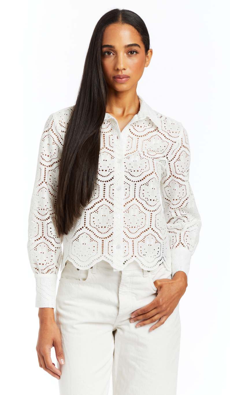 Drew - Women - White Alexa Z Blouse