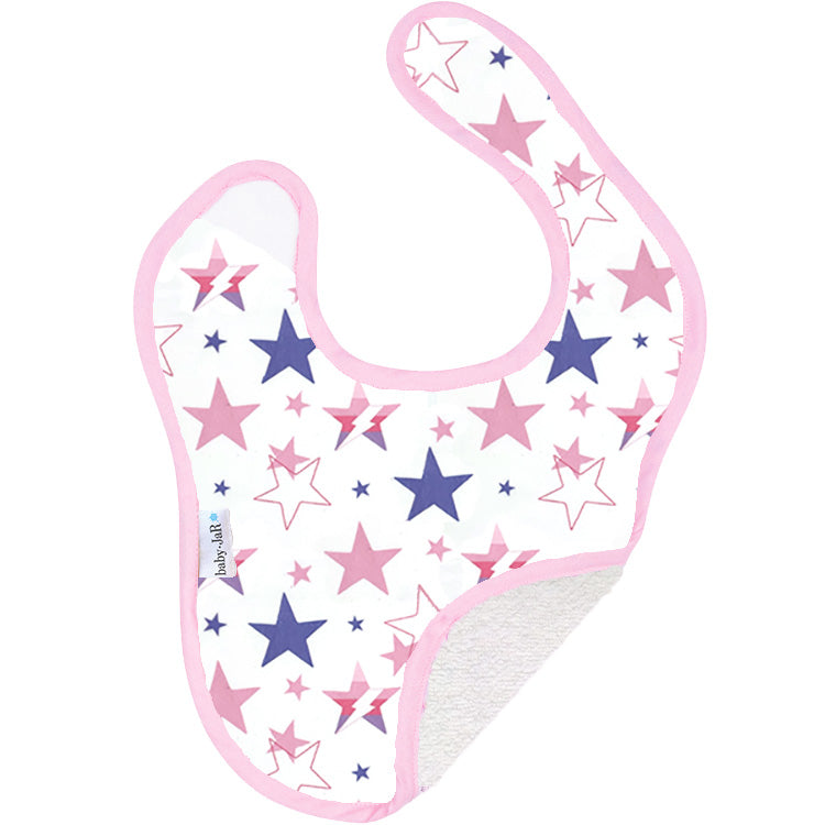 Baby Jar - Girls - Plush Feeding Bib