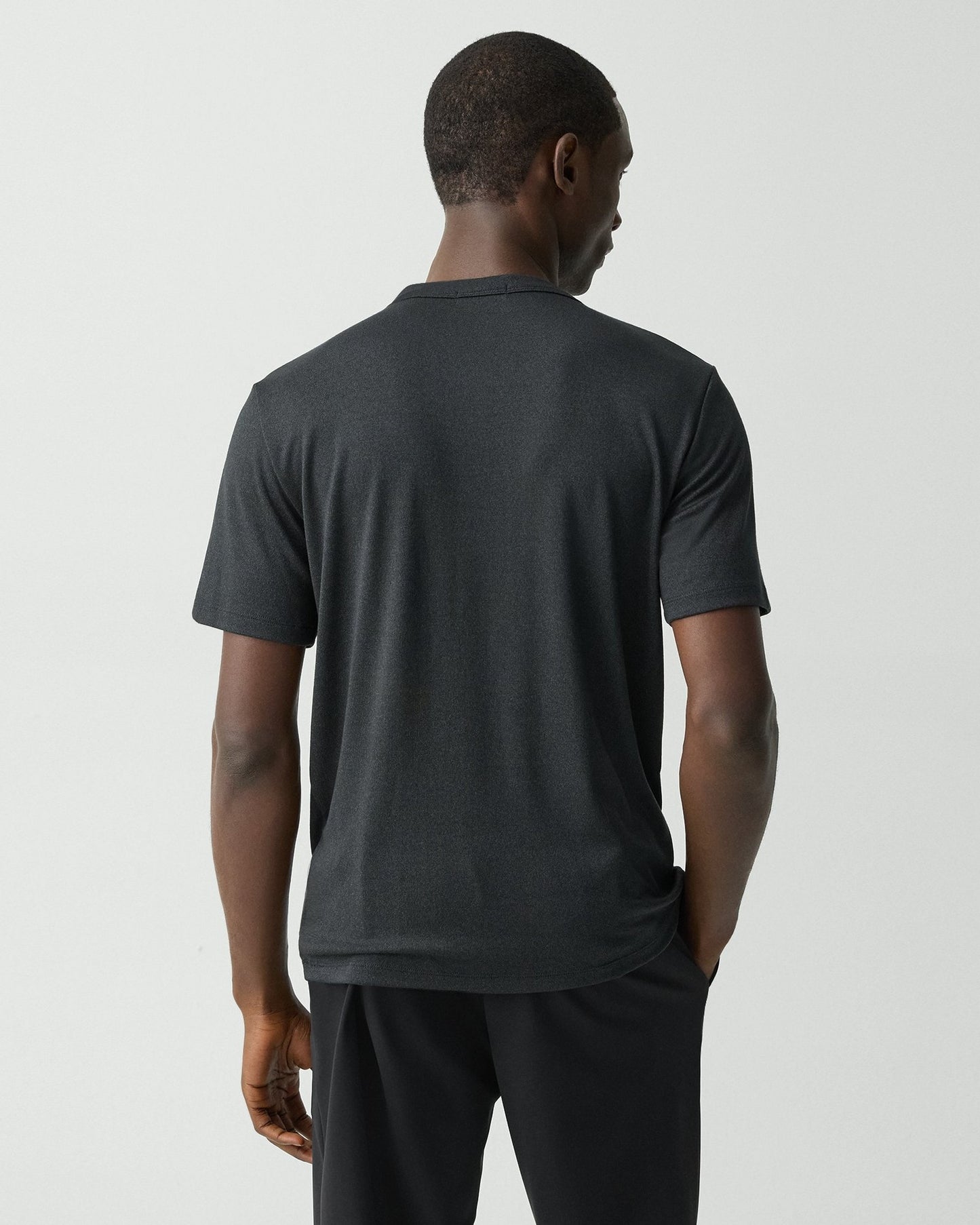 Theory - Men - Black Multi Essential Tee