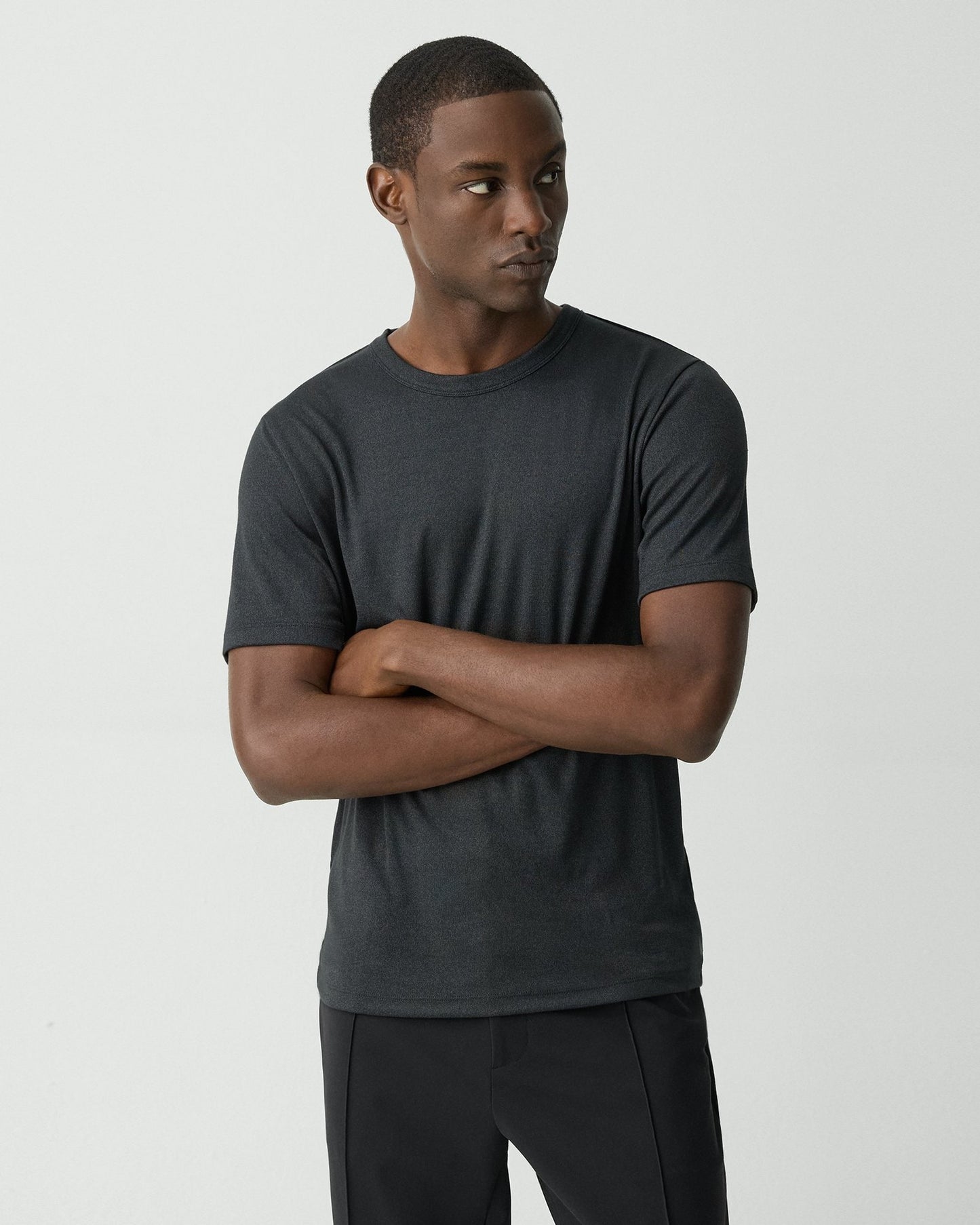 Theory - Men - Black Multi Essential Tee