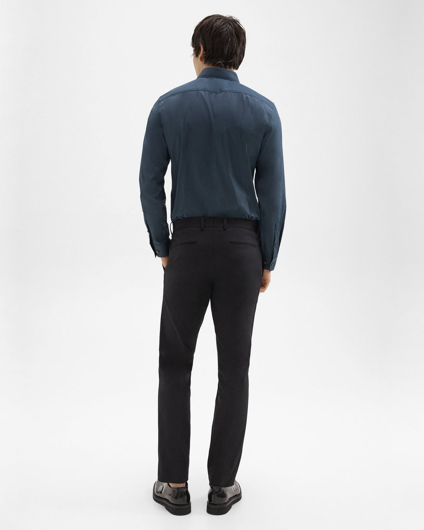 Theory - Men - Black Zaine Stretch Cotton Pant