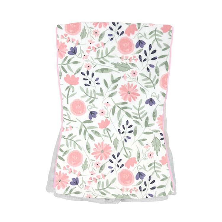 Baby Jar - Watercolor Floral Burp Cloth