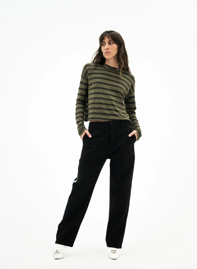 ASKK NY - Women - Pinstripe Tomboy Tuxedo