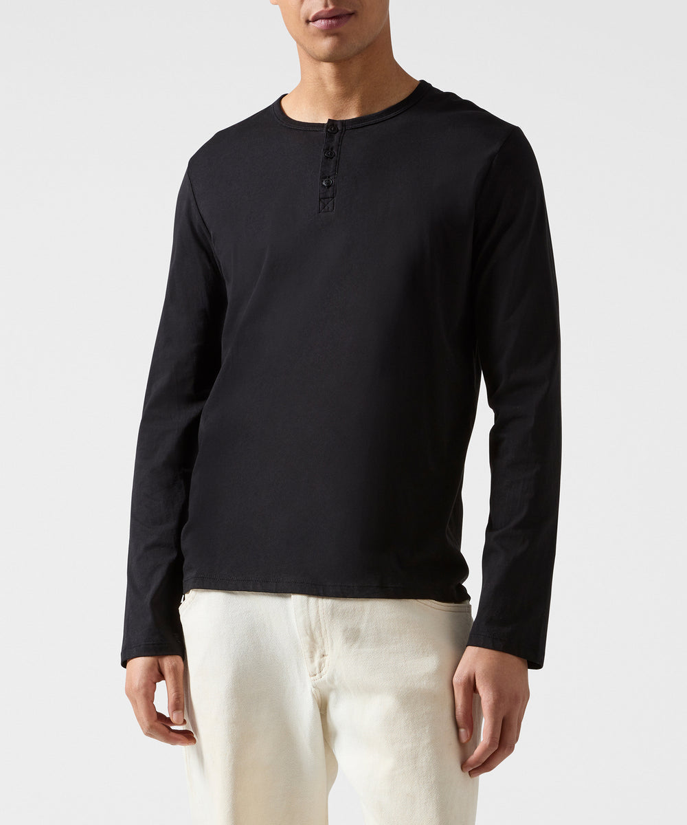 ATM Collection - Men - Classic Jersey Long Sleeve Henley