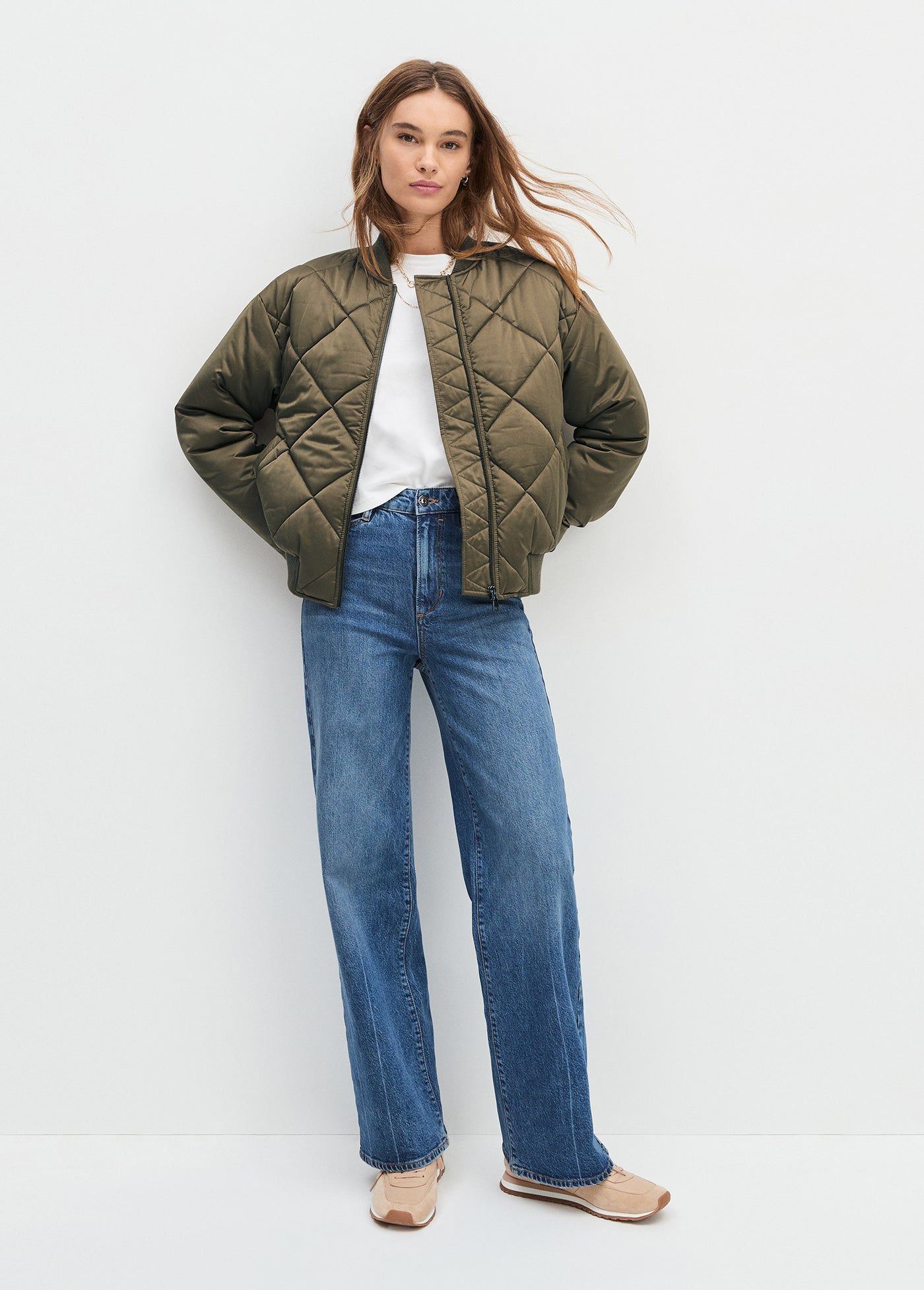 Favorite Daughter - Women - Army The Favorite Bomber