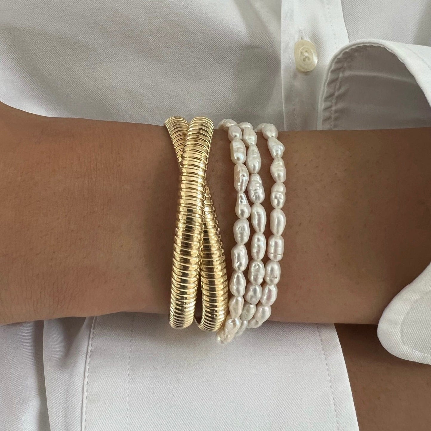 Jennifer Zeuner - Gold - Mattea Bracelet