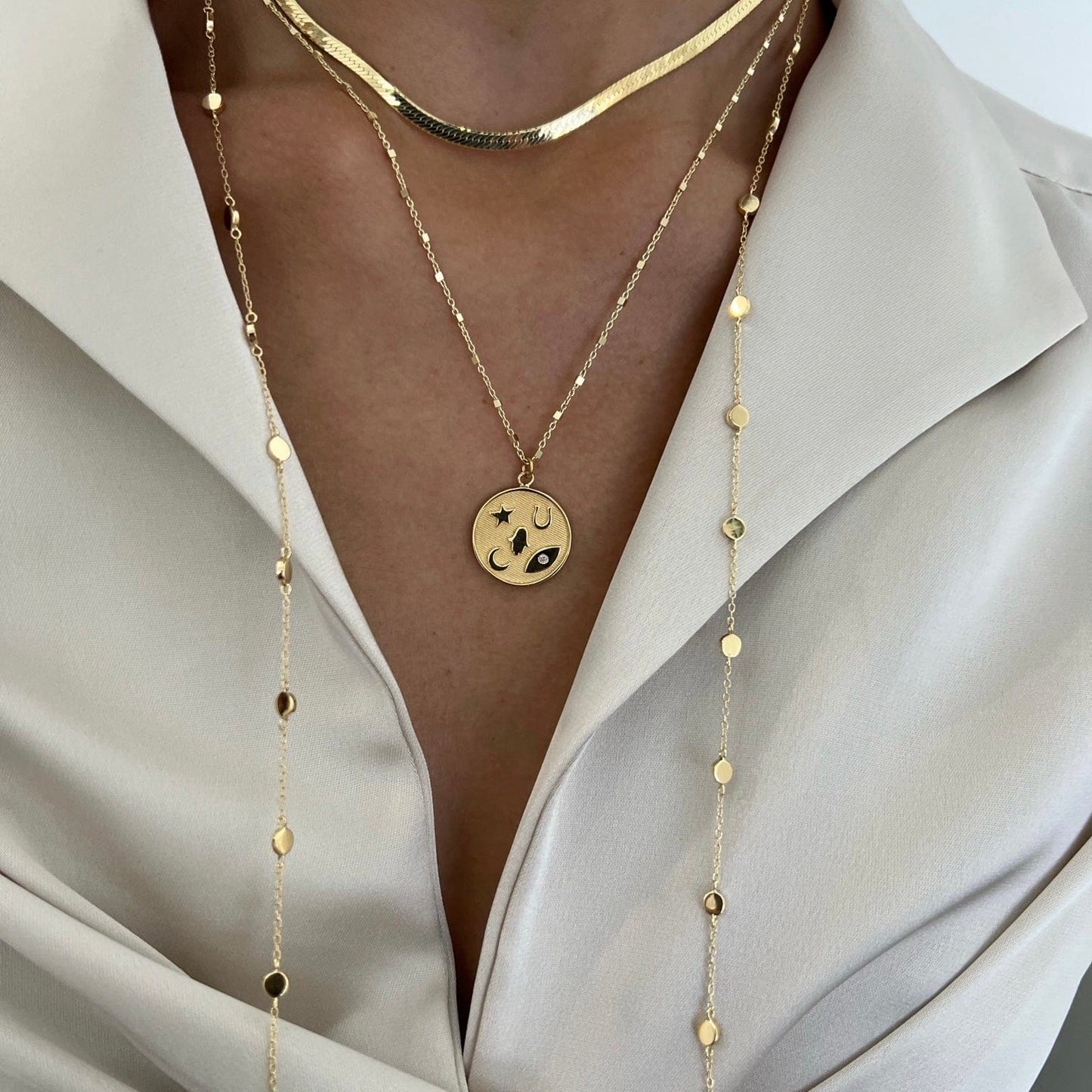 Jennifer Zeuner - Women - Gold Vermeil Rasha Necklace