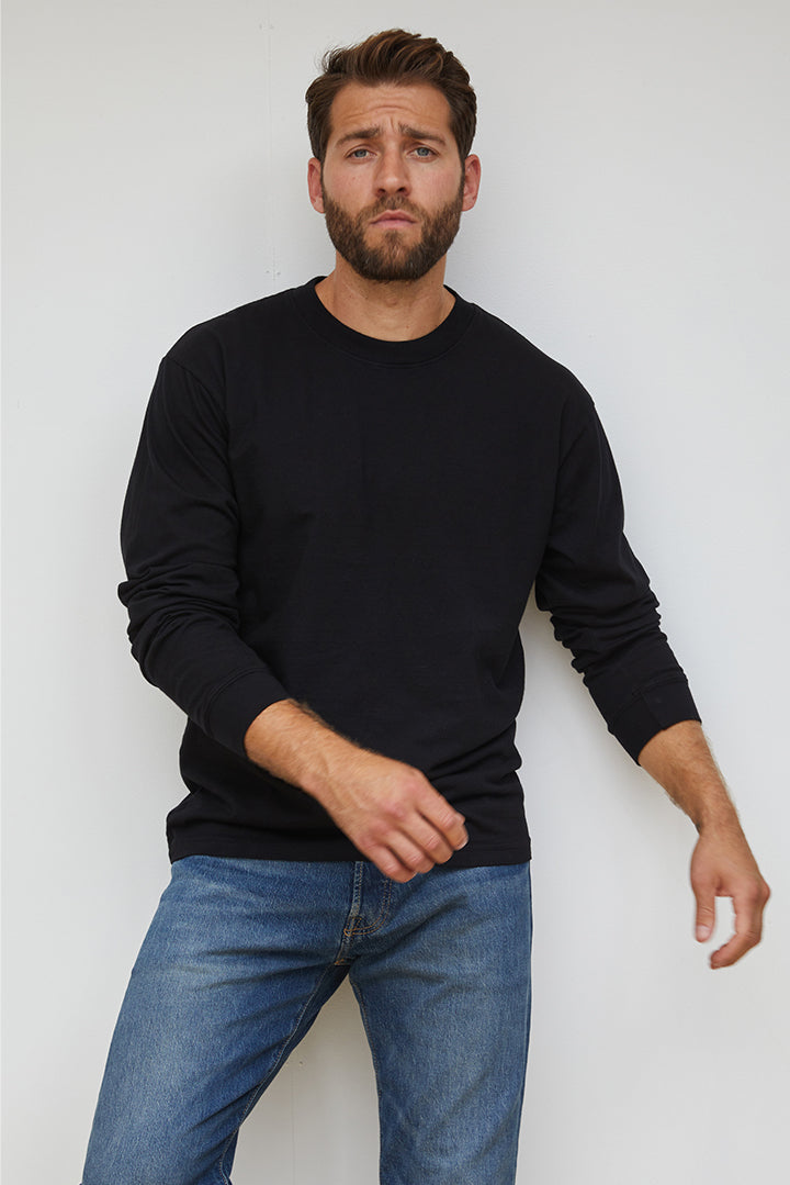 Perfect White Tee - Men - Jon Long Sleeve Tee