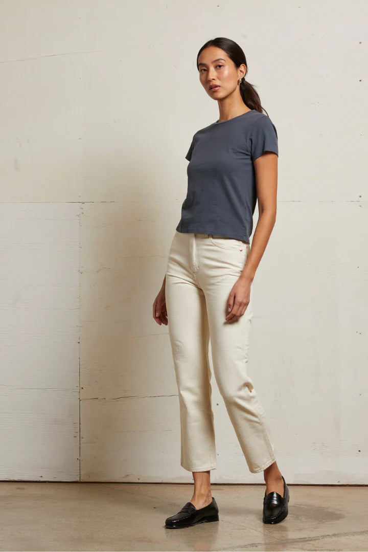 Perfect White Tee - Women - Night Lisa Crew Tee