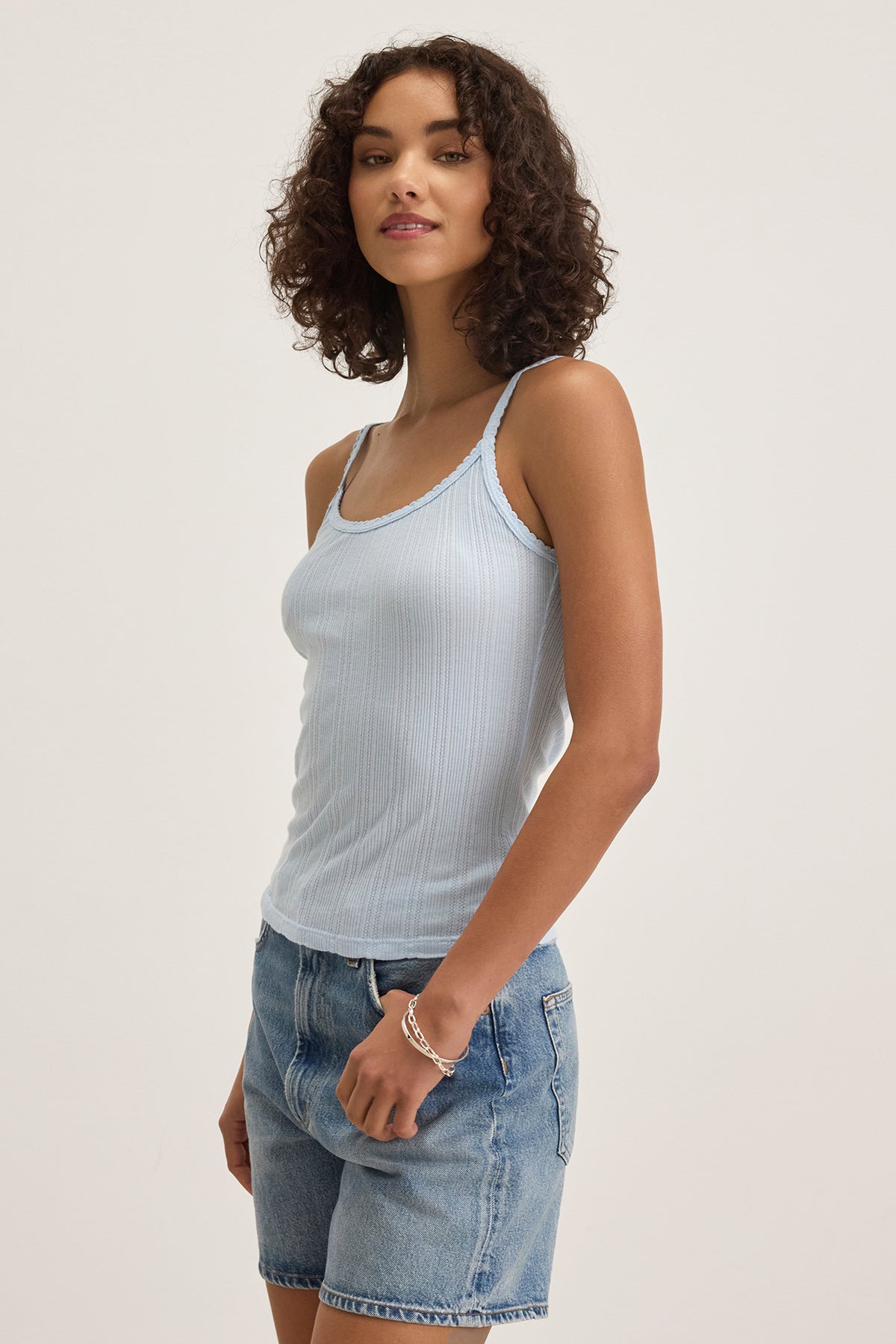 Velvet by Graham & Spencer - Women - Billow Iniku Pointelle Tank Top