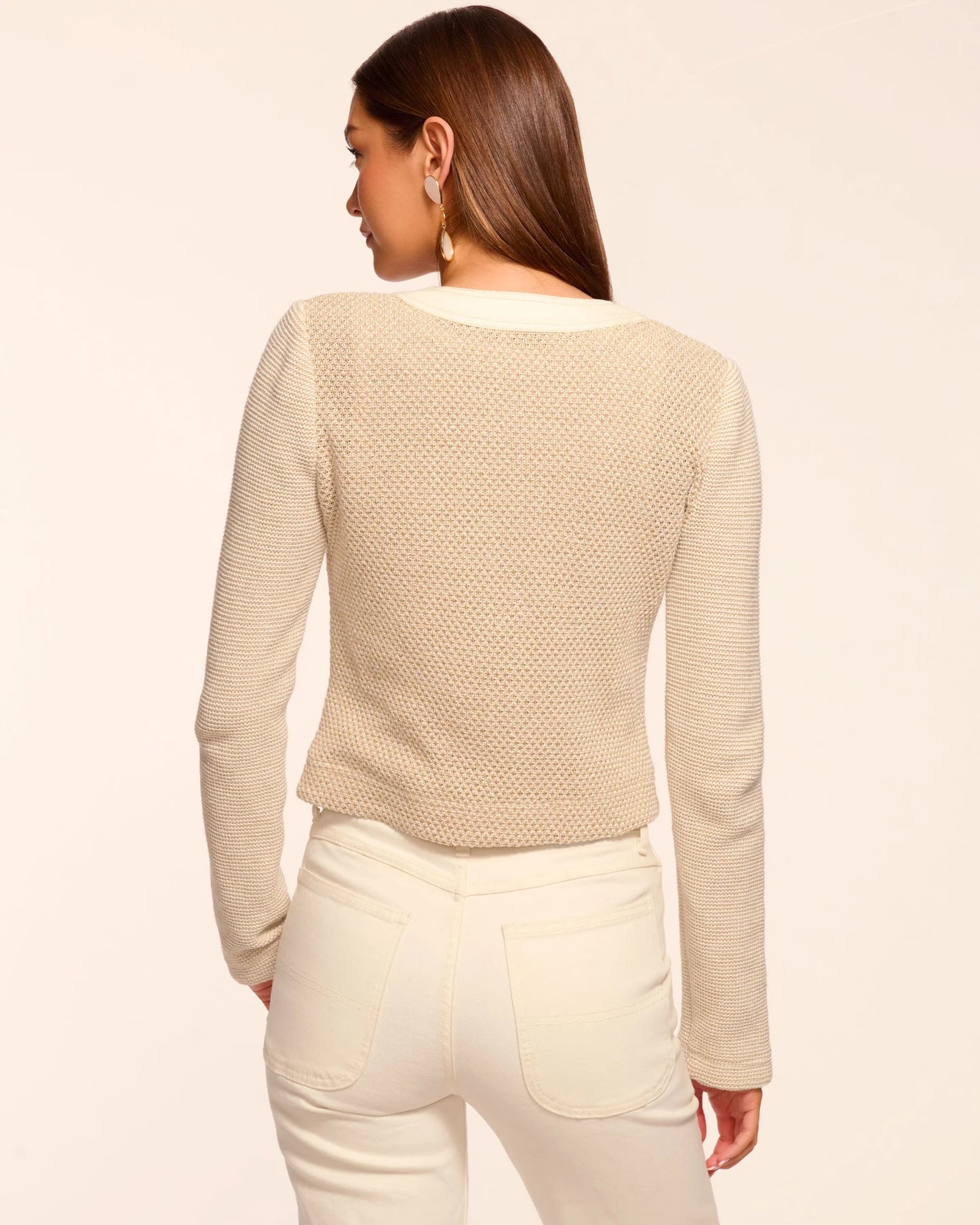 Ramy Brook - Women - Sandstone Huda Cotton Lurex Tweed Jacket