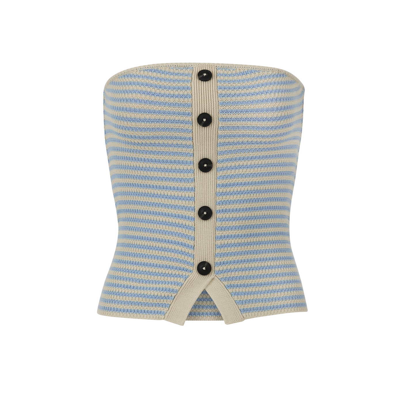 OSIS Studio - Women - Blue Stripe Nabi Tube Top