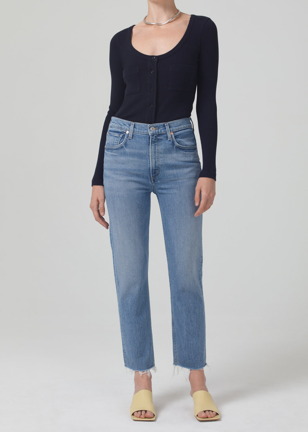 Citizens Of Humanity - Women - Pegasus Daphne Crop High Rise Stovepipe