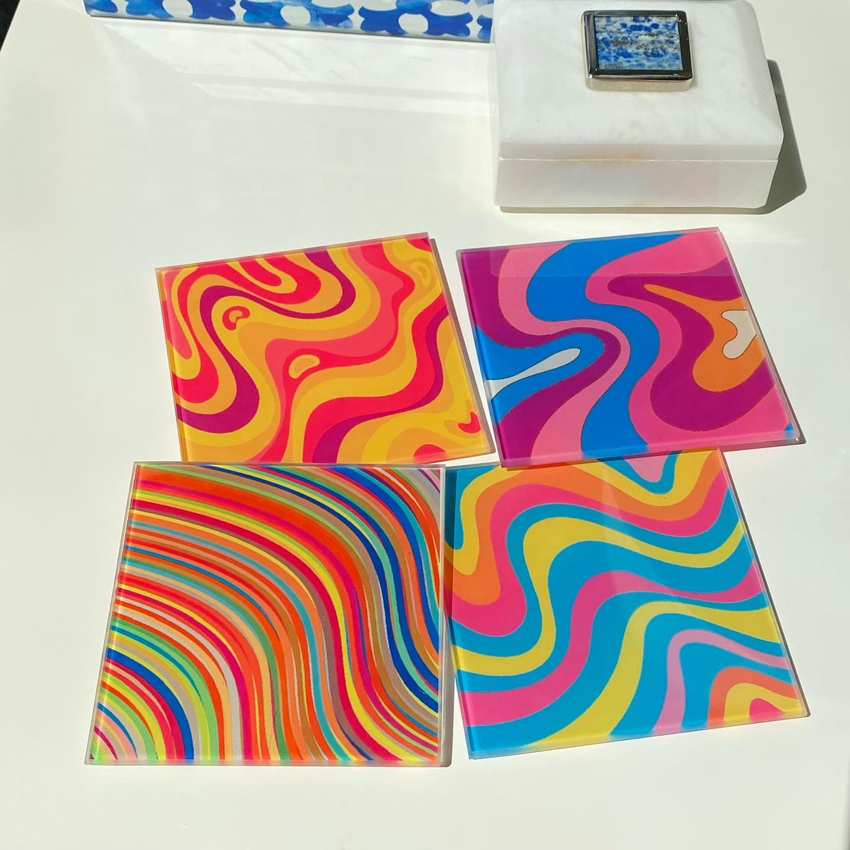 Guys N Gals - Groovy Coasters Set