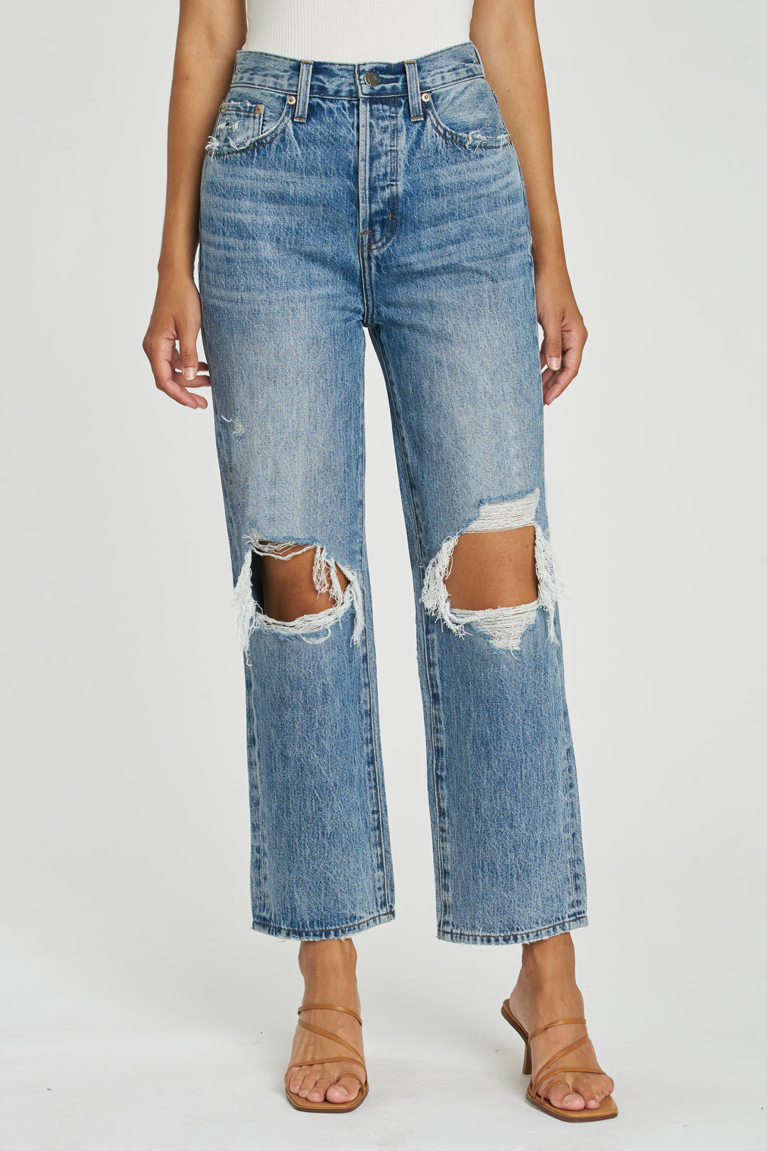 Guys N Gals Cassie Super High Rise Straight