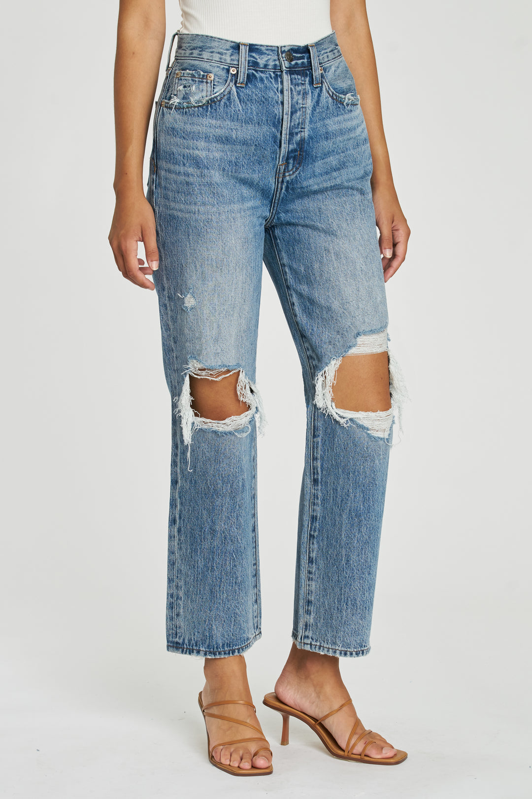 Guys N Gals Cassie Super High Rise Straight