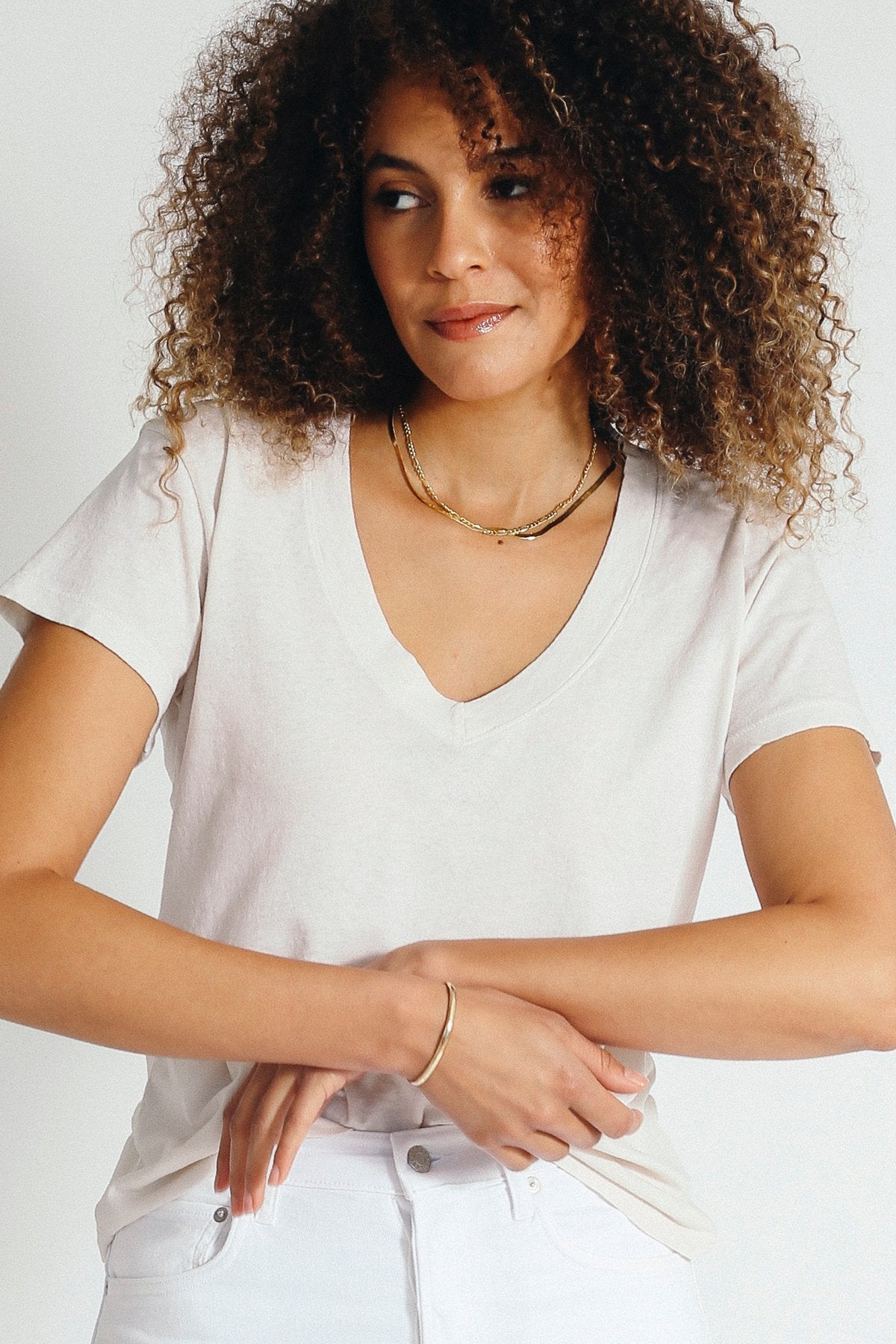 Guys N Gals Perfect White Tee Hendrix Sugar