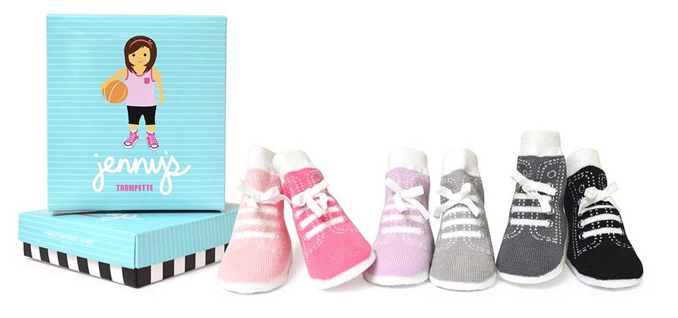 Jenny Socks, 6 Pack