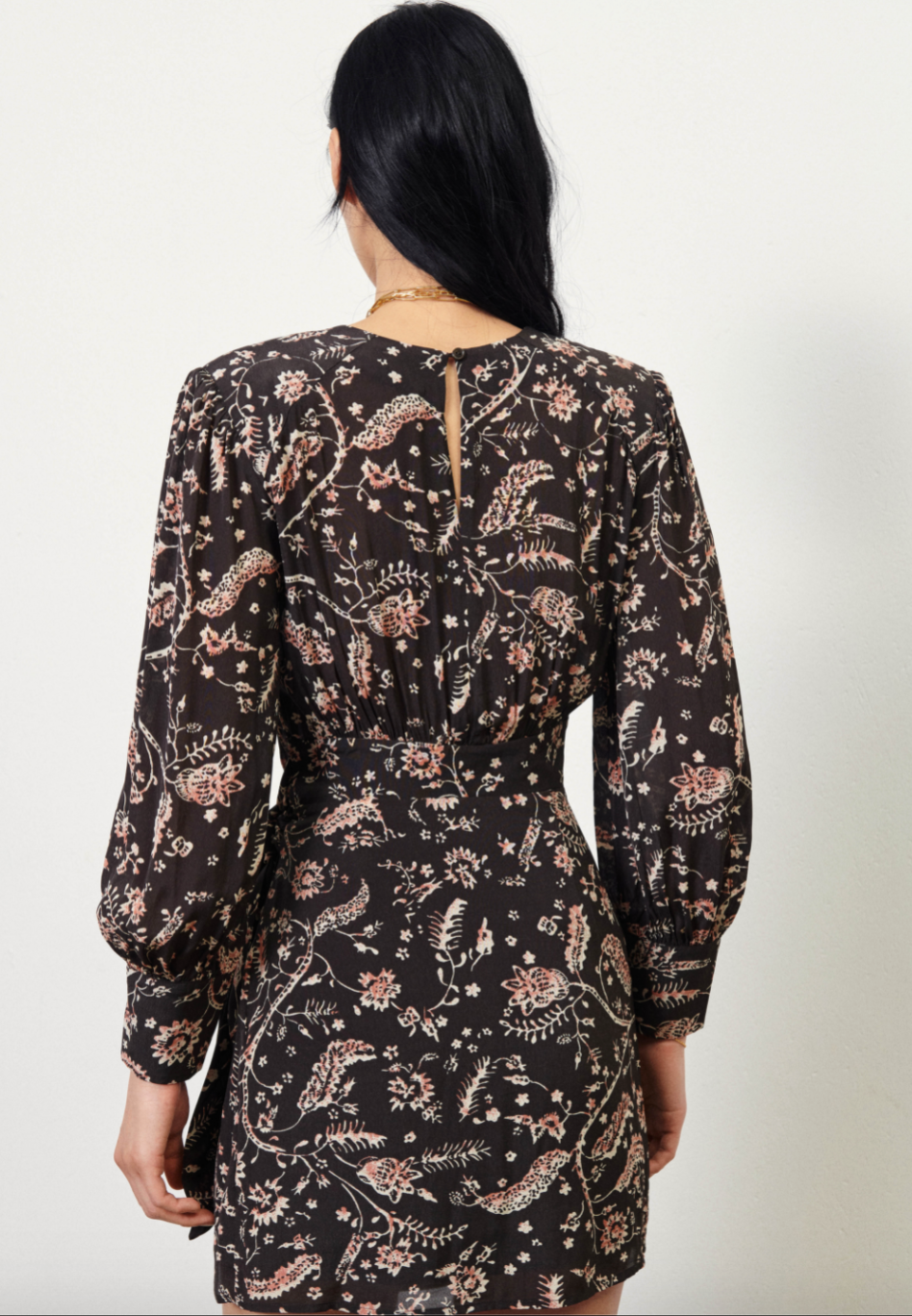 Costel Short Printed Dress