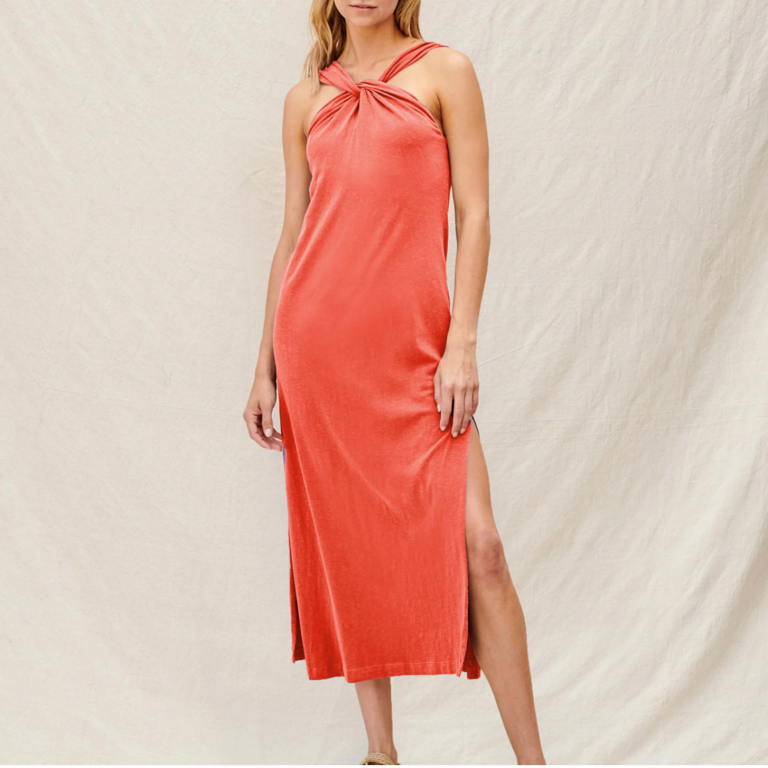 Keyhole Midi Dress