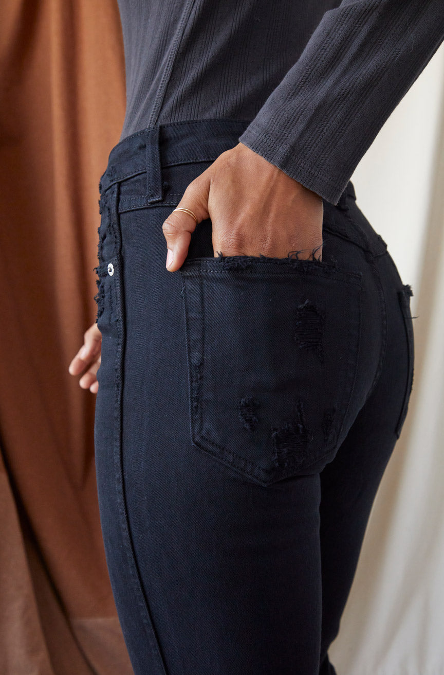 AMO Denim - Women - Black Oak Bella