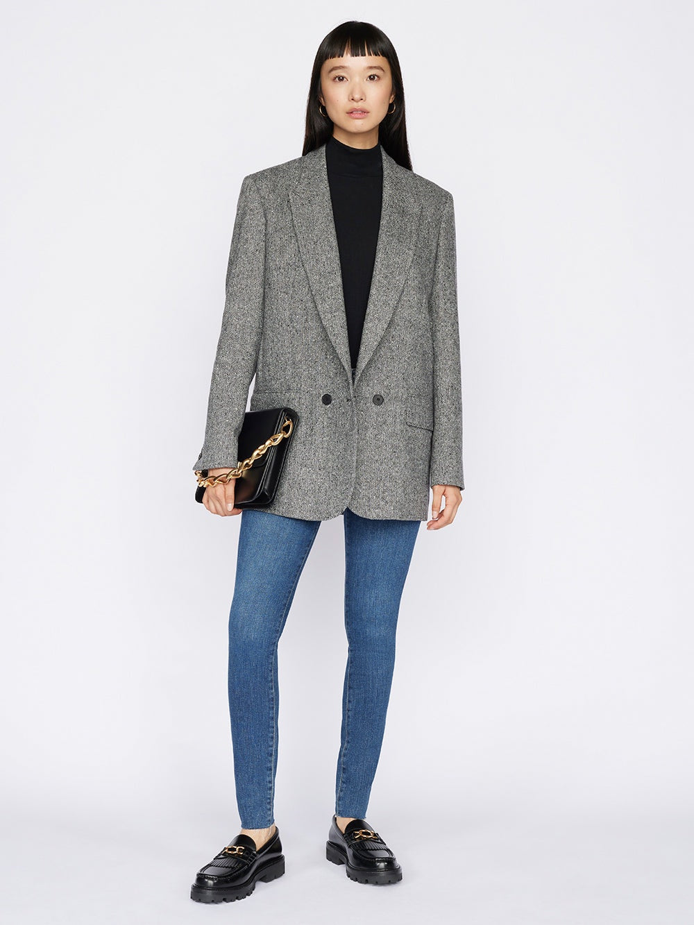 guys n gals le high skinny raw edge
