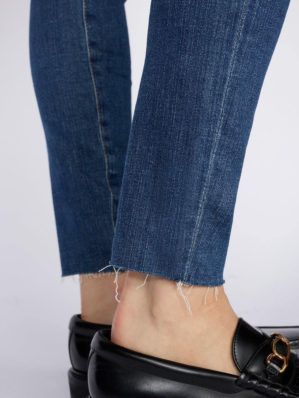guys n gals le high skinny raw edge