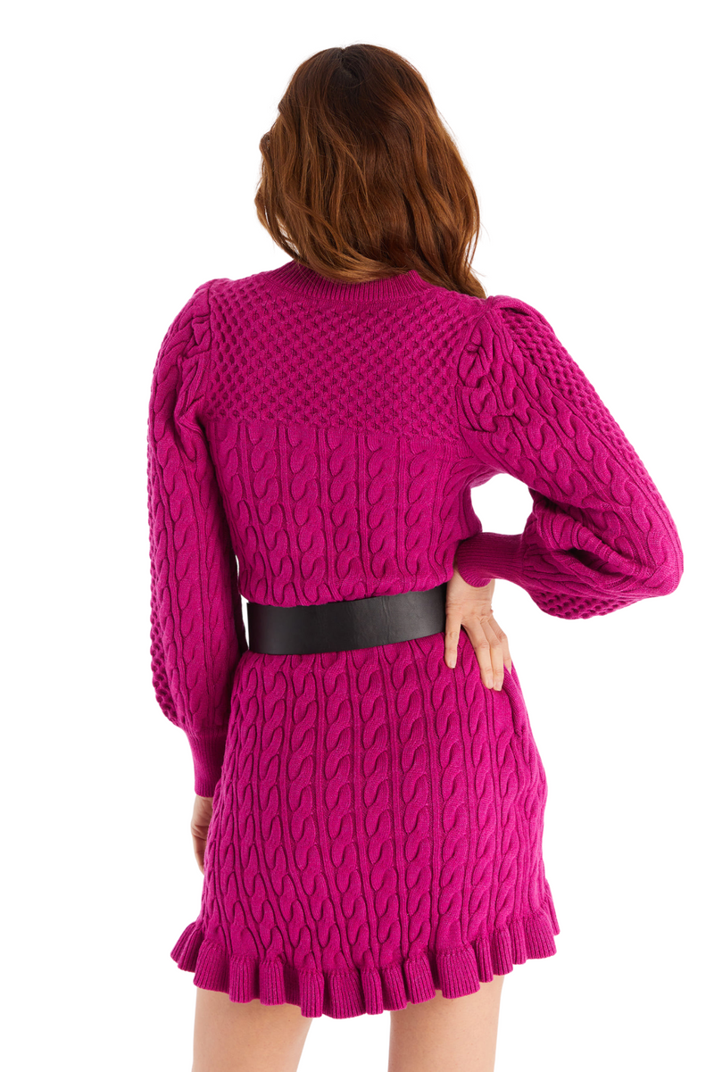 ALLISON New York - Women - Raspberry Sloane Mini Skirt