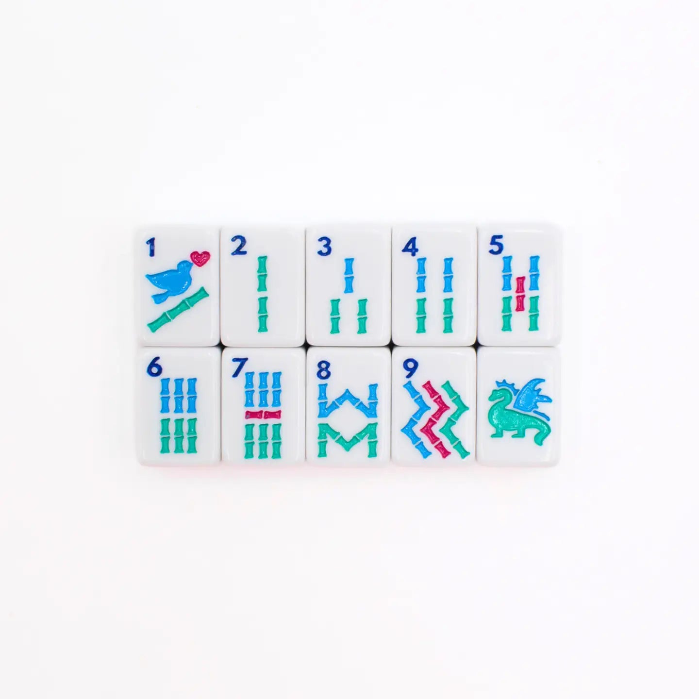 My Fair Mahjong - Mini Travel Mahjong | Mini Anywhere Series | White