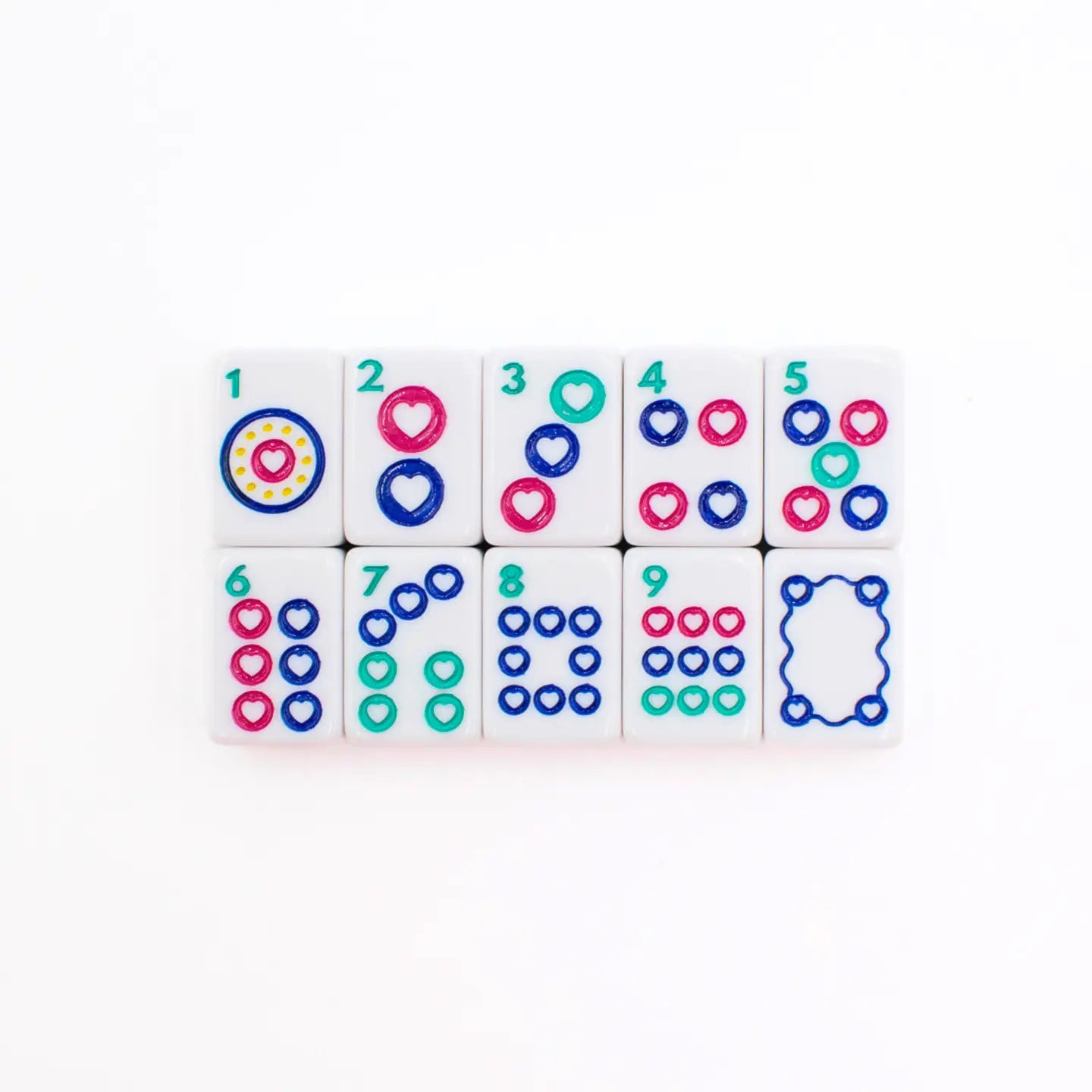 My Fair Mahjong - Mini Travel Mahjong | Mini Anywhere Series | White