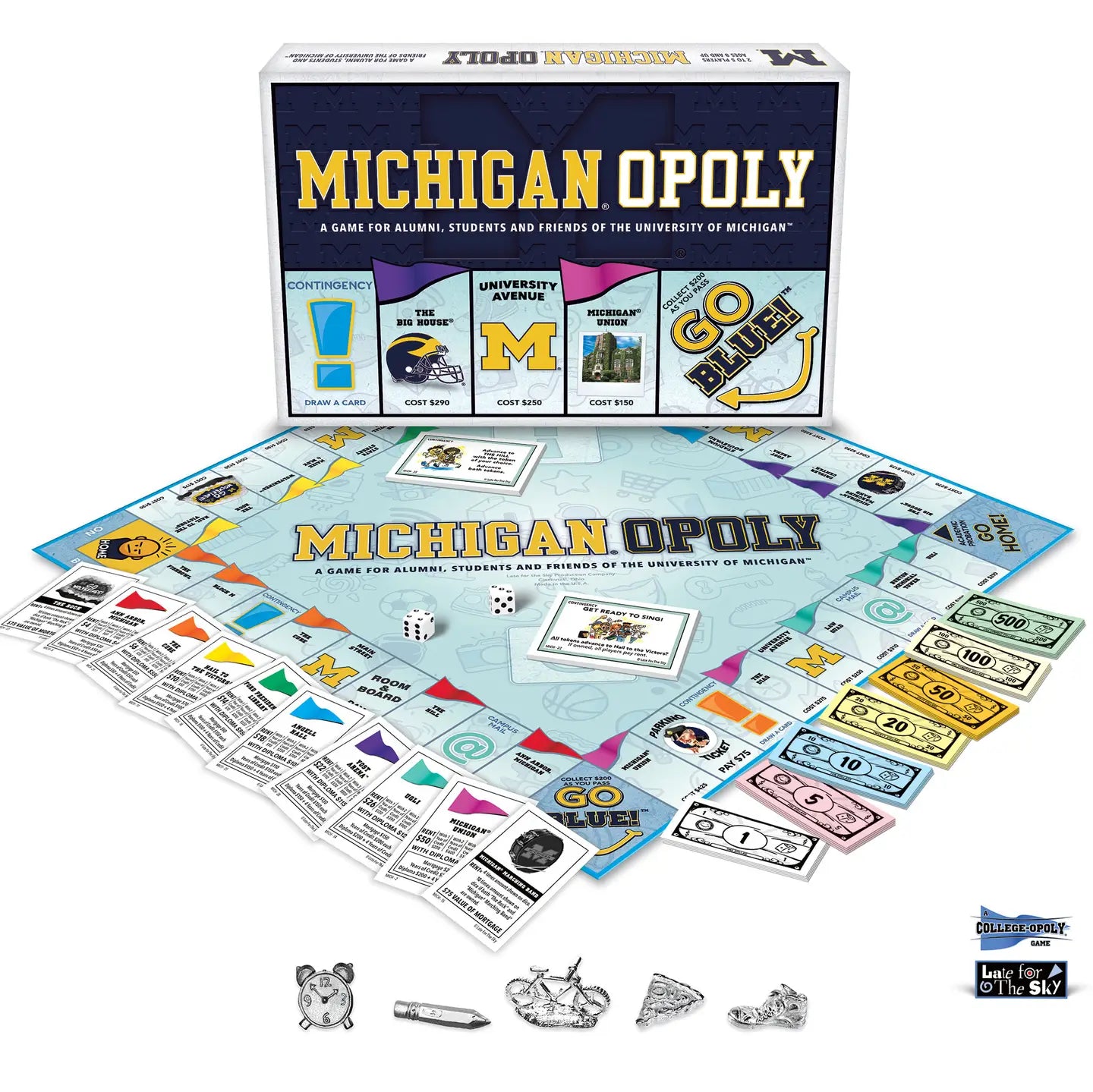 Late For The Sky Michigan Opoly