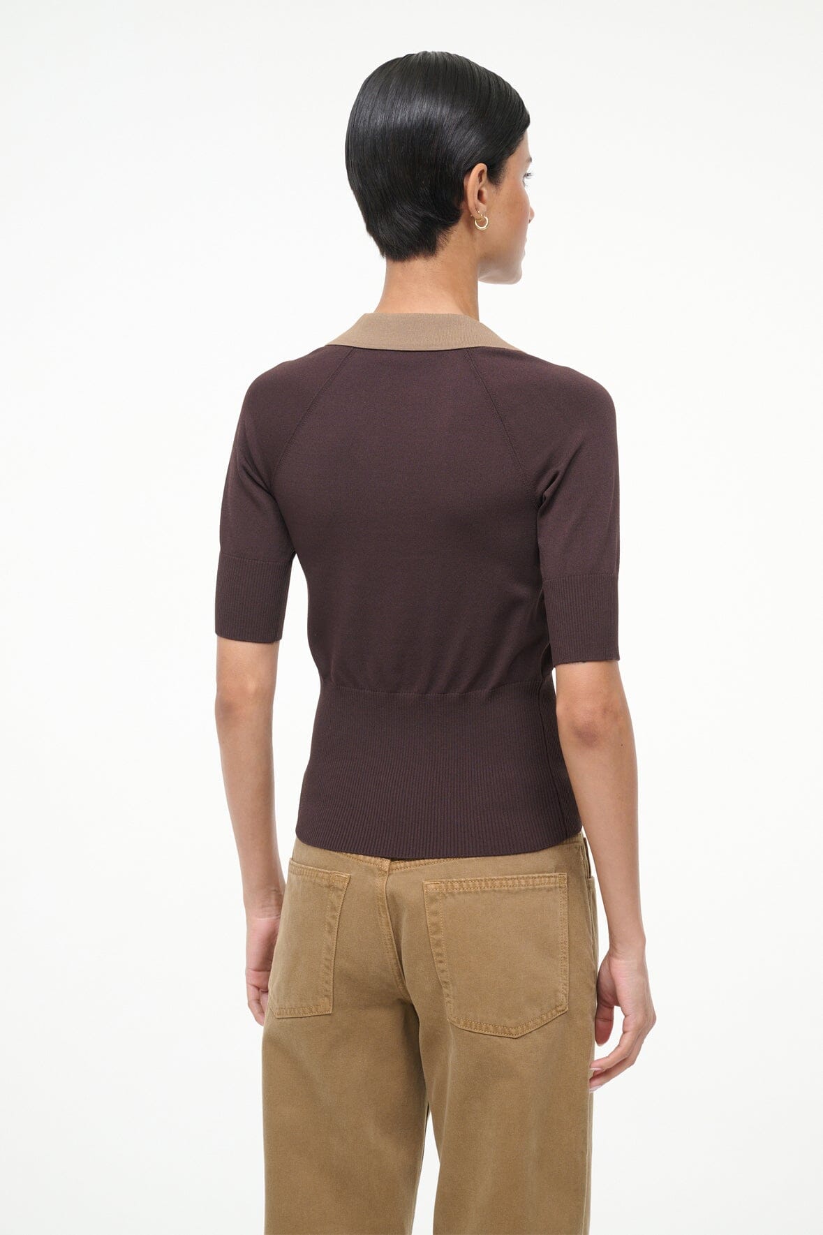 Staud - Women - Earth Taupe Gene Top