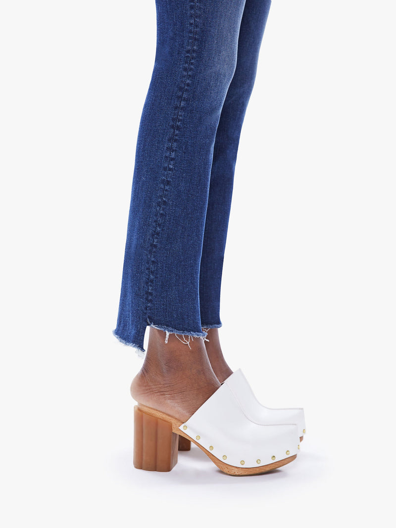MOTHER - Women - Teaming Up The Insider Crop Step Fray