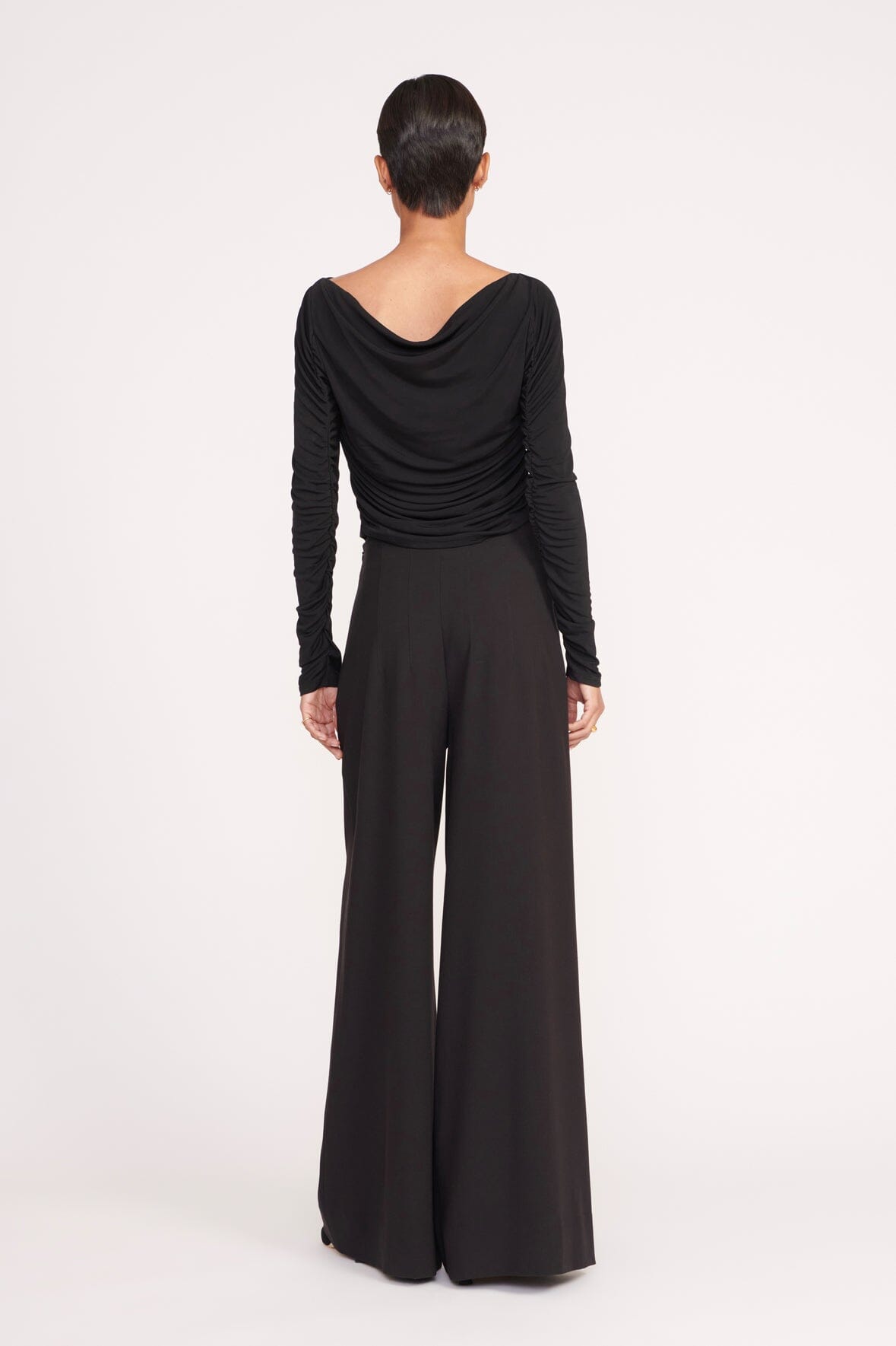 STAUD - Women - Black Solana Top