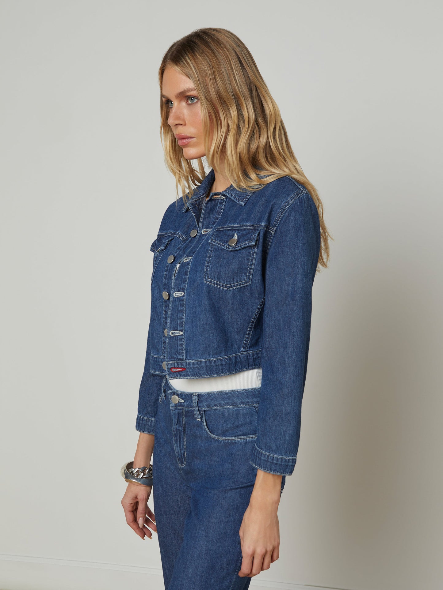 L'agence - Women - Spokane Koda Cropped Denim Jacket